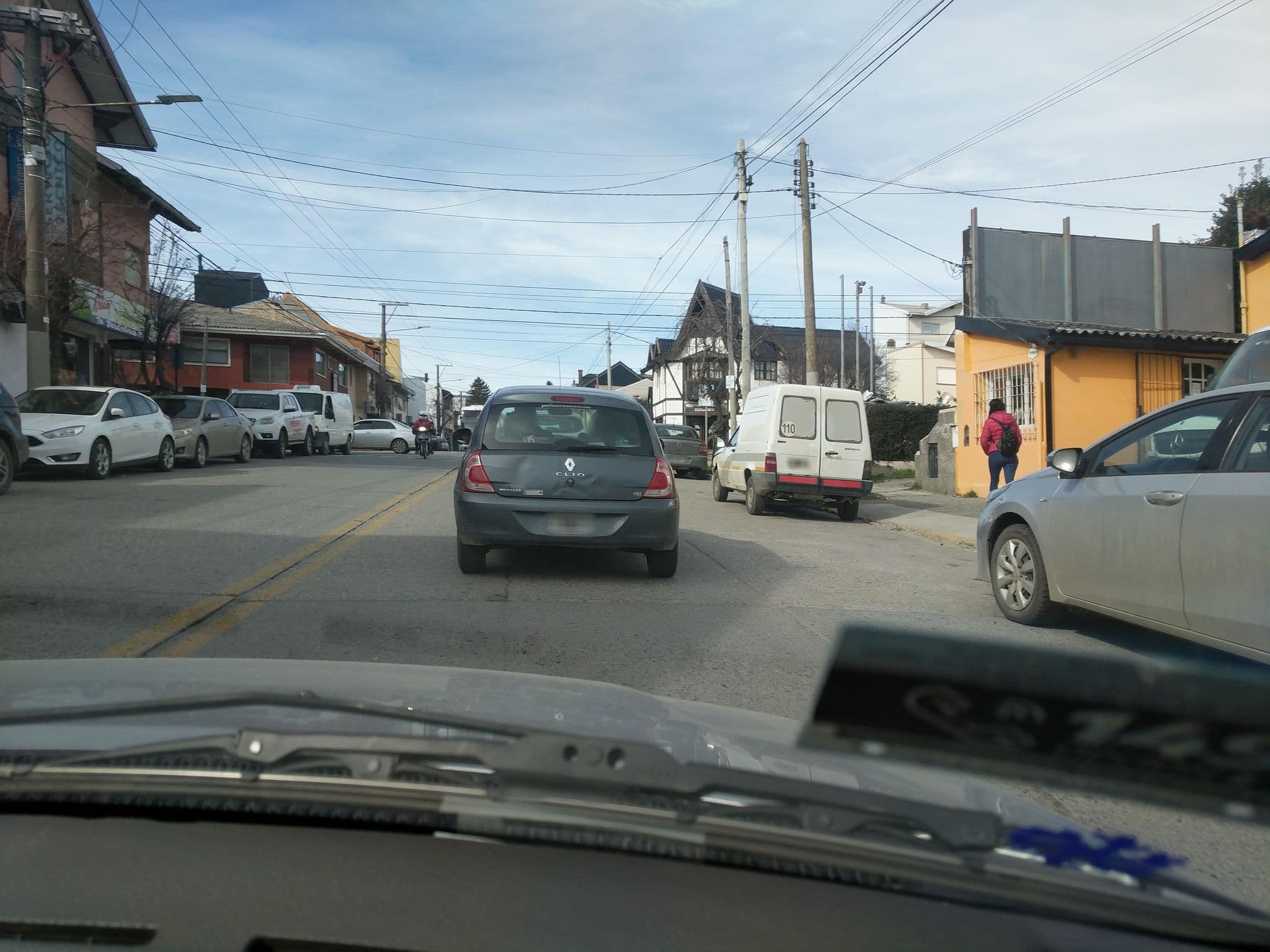 Street view near Estación Sur Hostel, San Carlos de Bariloche