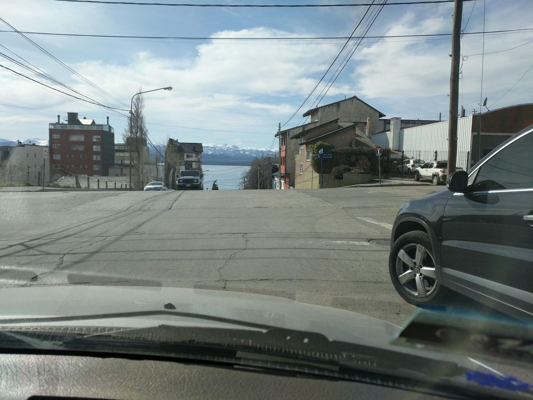 Street view near Alojate Patagonia Bariloche, San Carlos de Bariloche