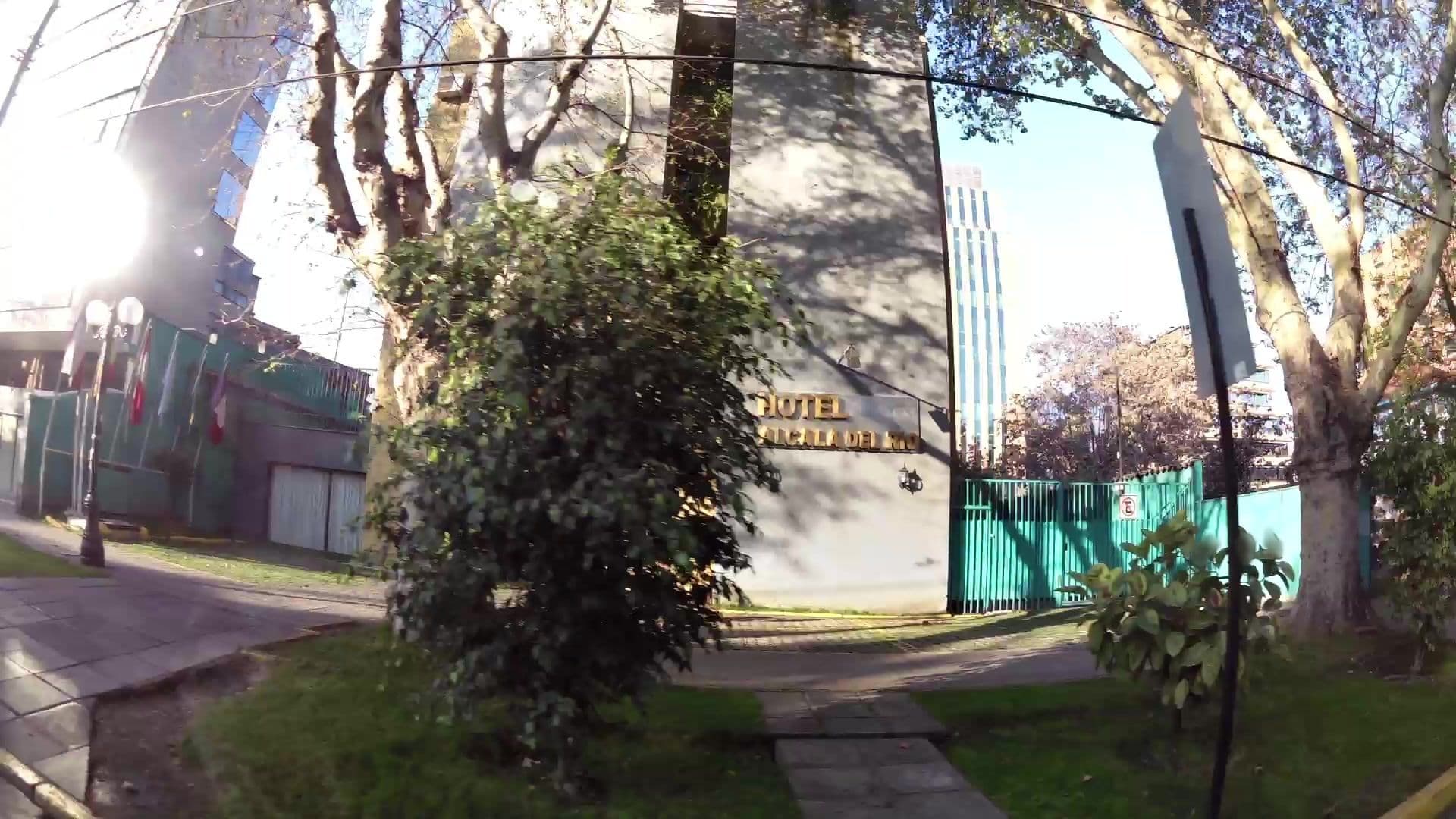 Street view near Hotel Alcala del Rio, Ñuñoa — © kaartcam (CC BY-SA · Mapillary)
