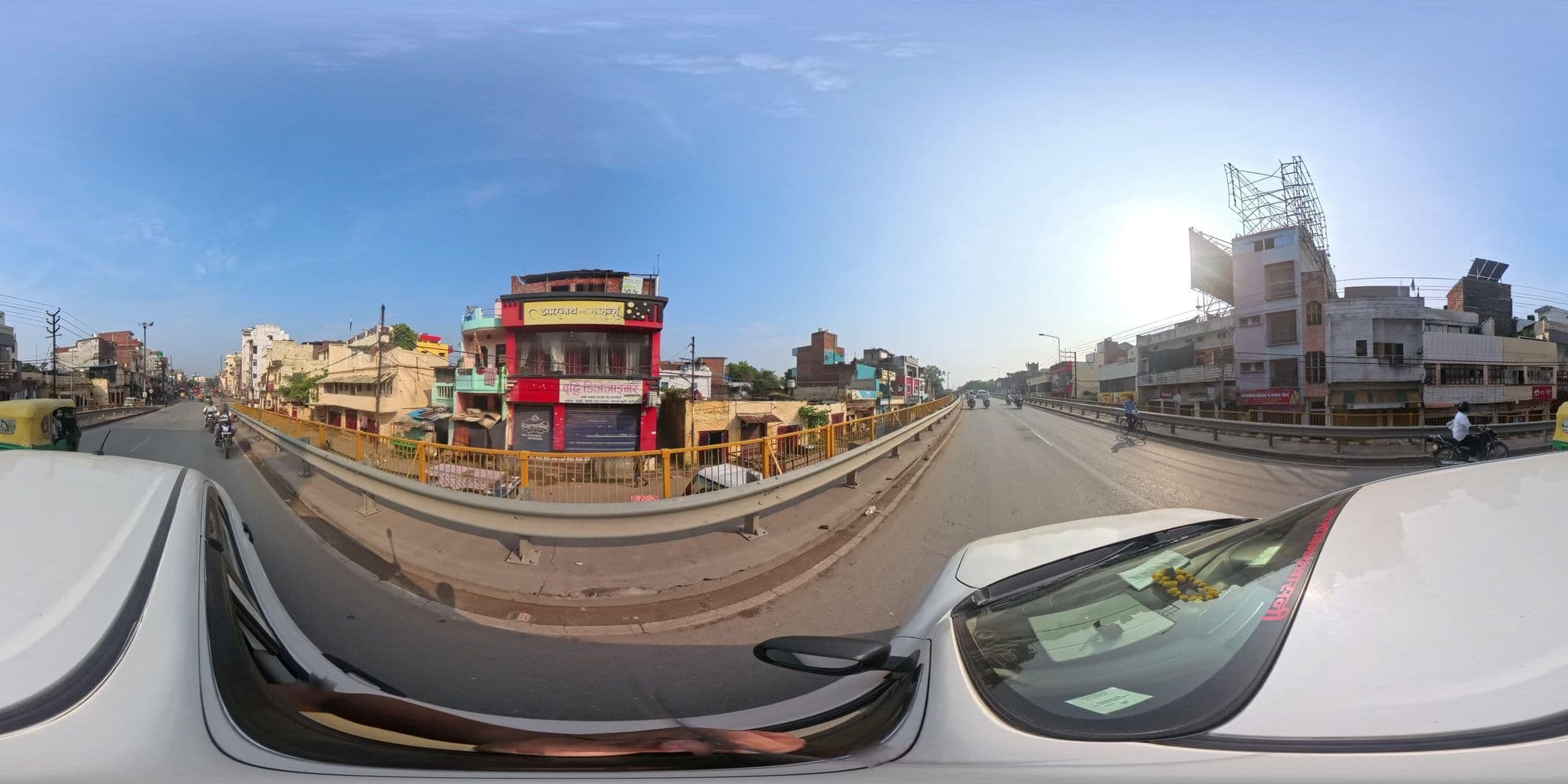 Street view near Laxmi villa, Varanasi