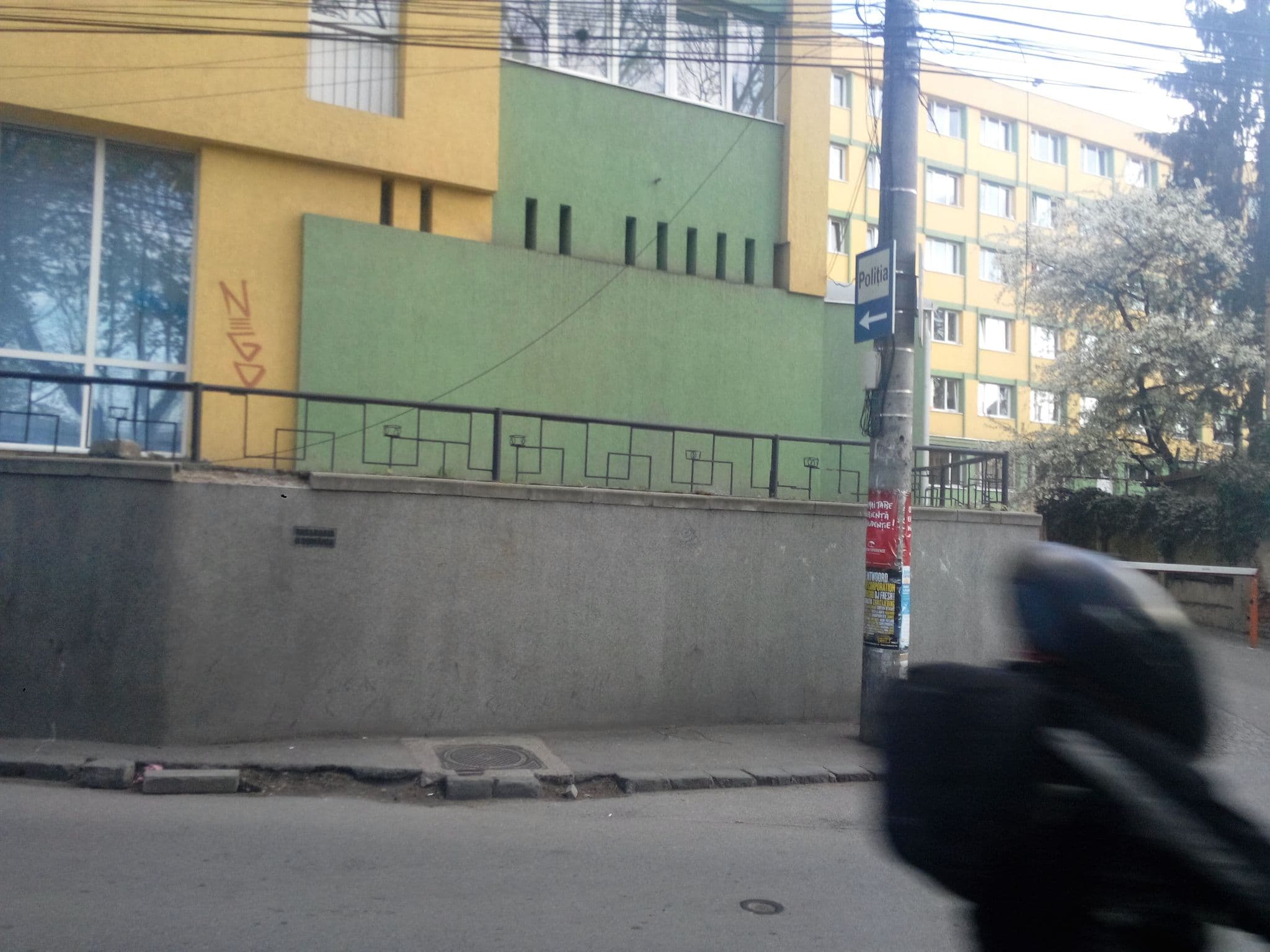 Street view near Hostel, Cluj-Napoca