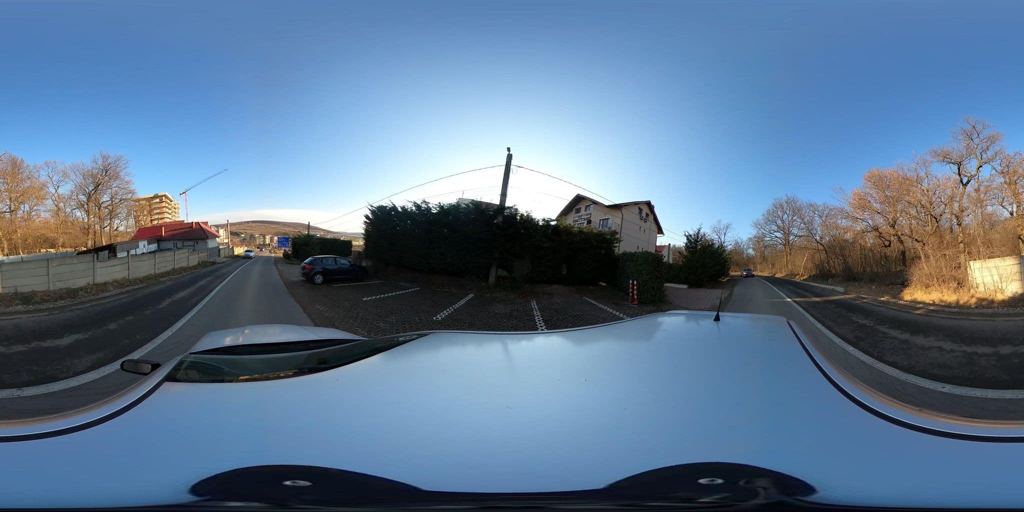 Street view near Vila Allegra, Cordău — © gisbihor (CC BY-SA · Mapillary)