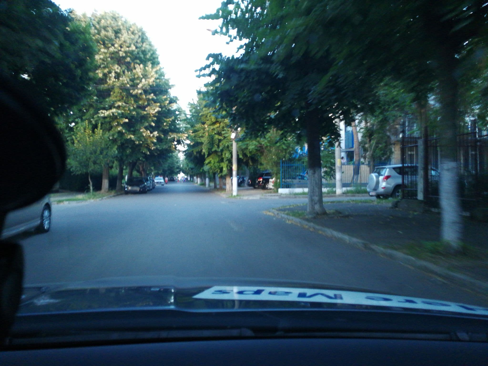 Street view near Pensiunea Dumbrava, Eforie Sud