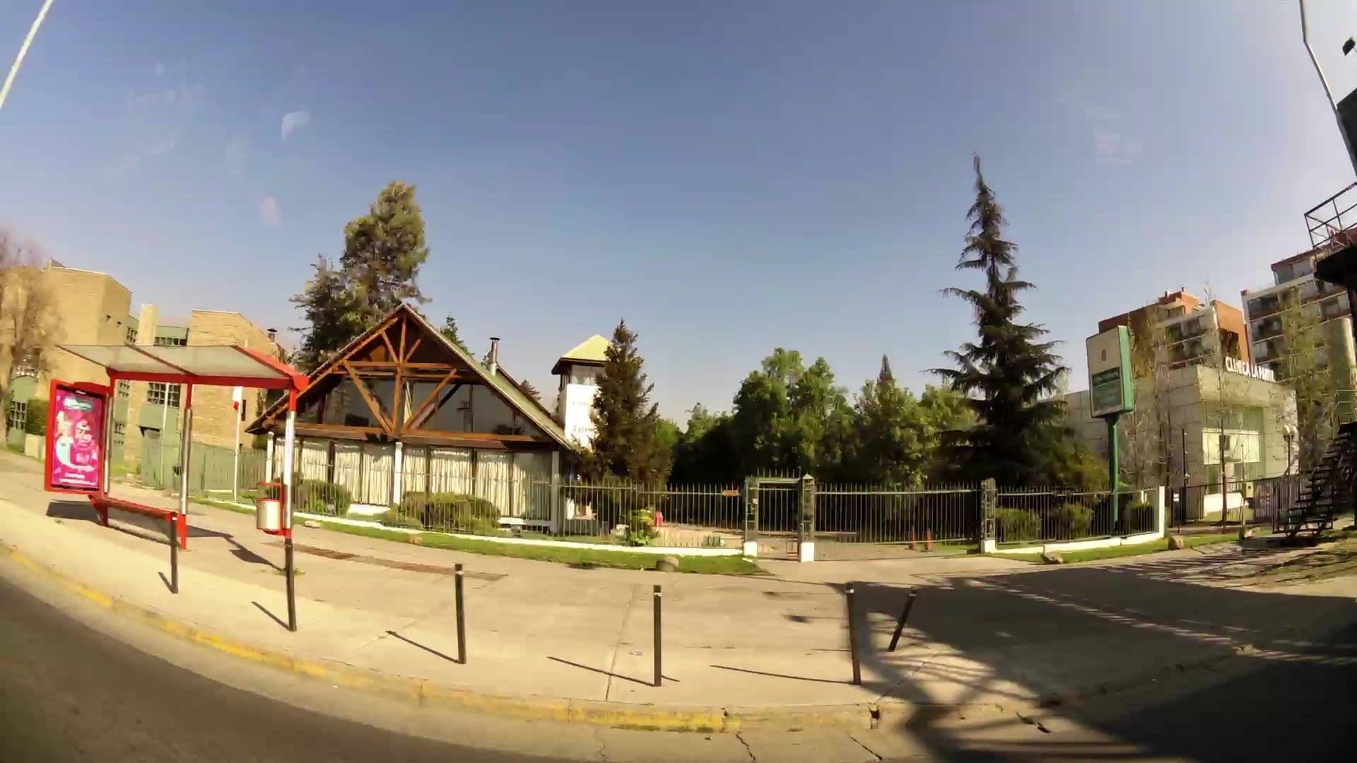 Street view near Hotel Park Inn, Ñuñoa — © kaartcam (CC BY-SA · Mapillary)