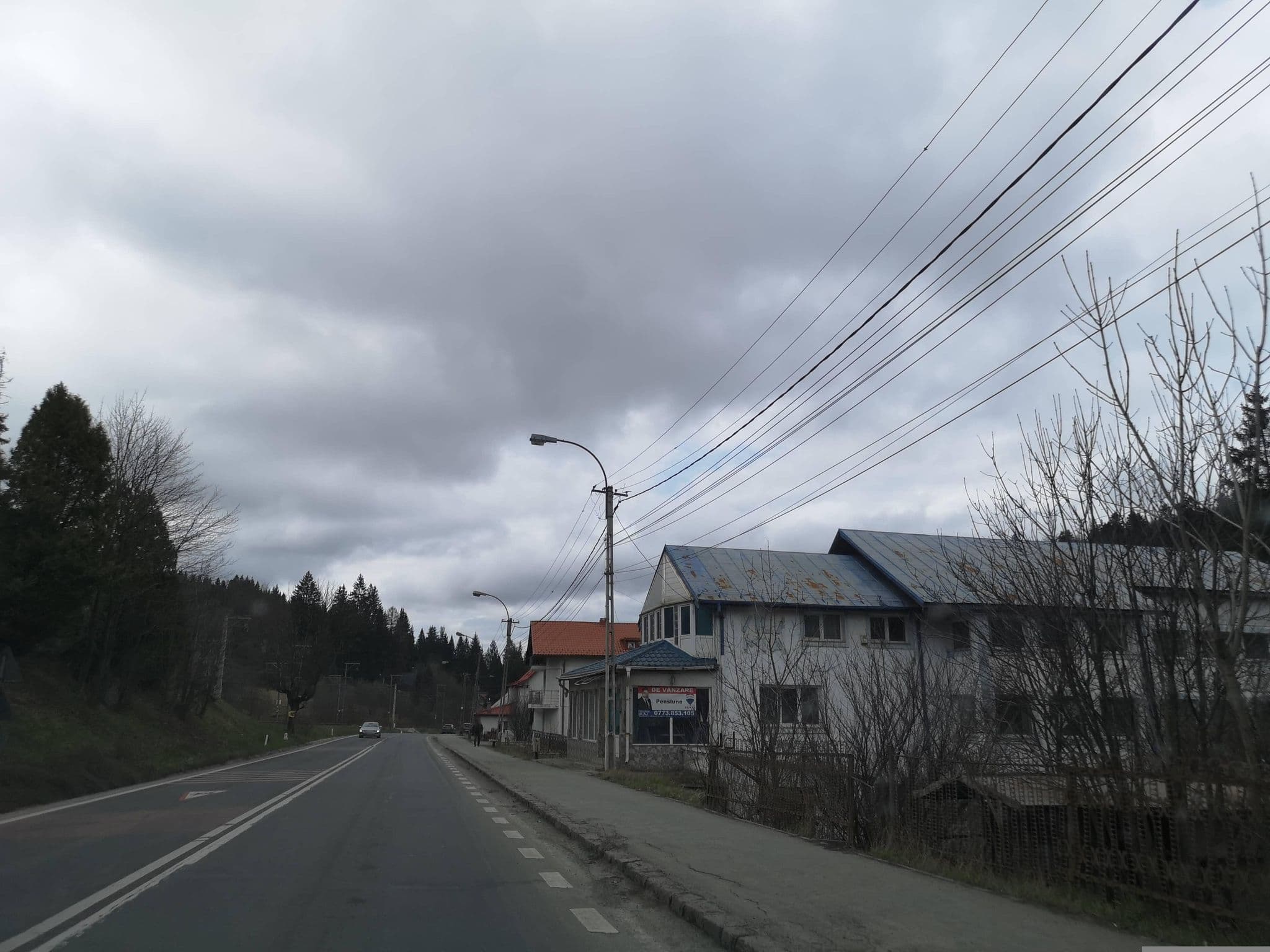 Street view near Alimar, Predeal