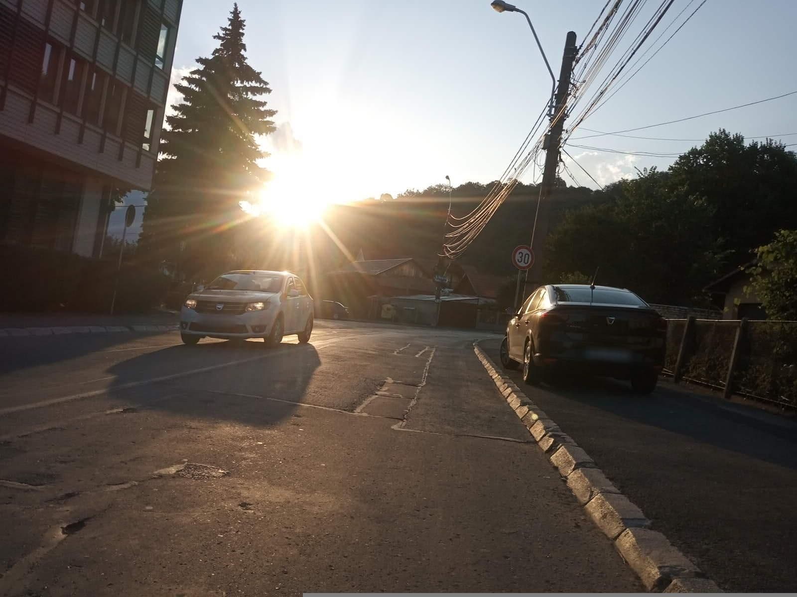 Street view near Hotel SPA & Events Imperial Sighisoara, Sighișoara — © grozsa11 (CC BY-SA · Mapillary)