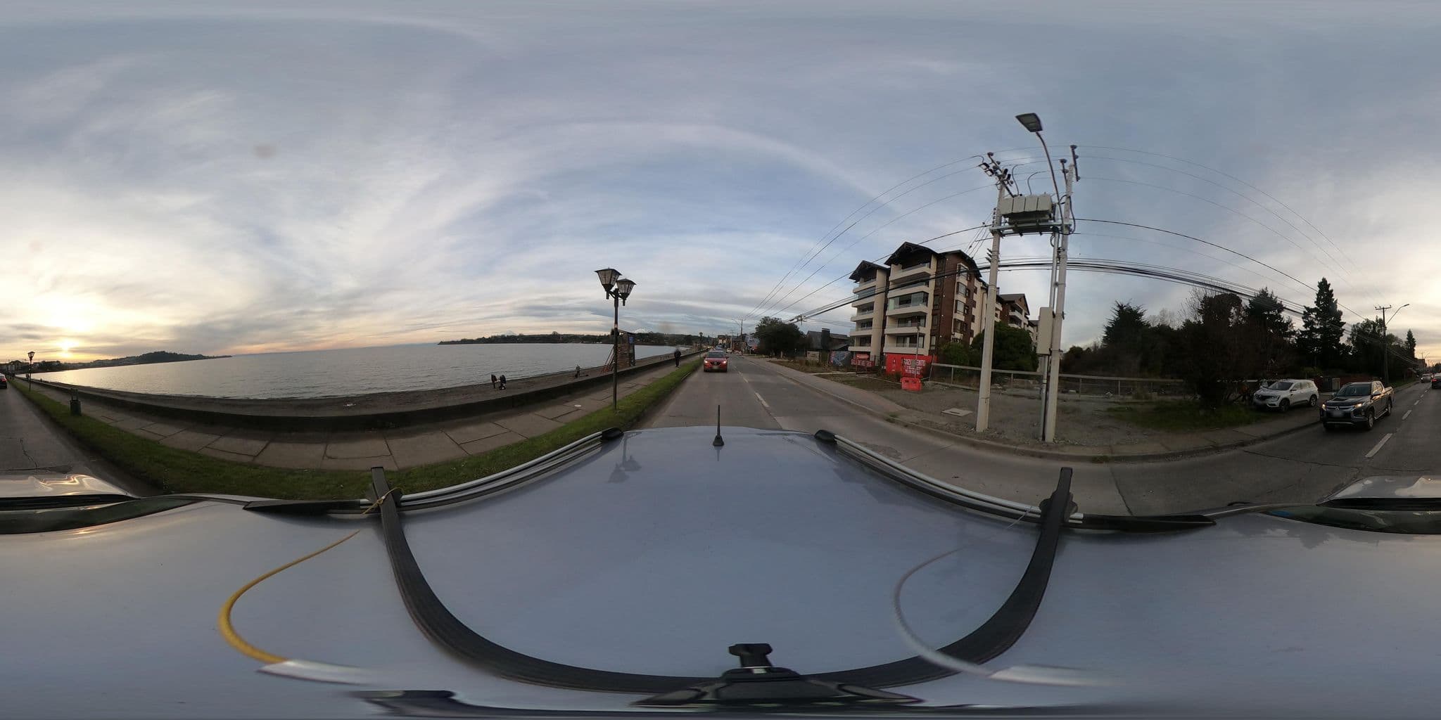 Street view near Hostal Klein, Puerto Varas