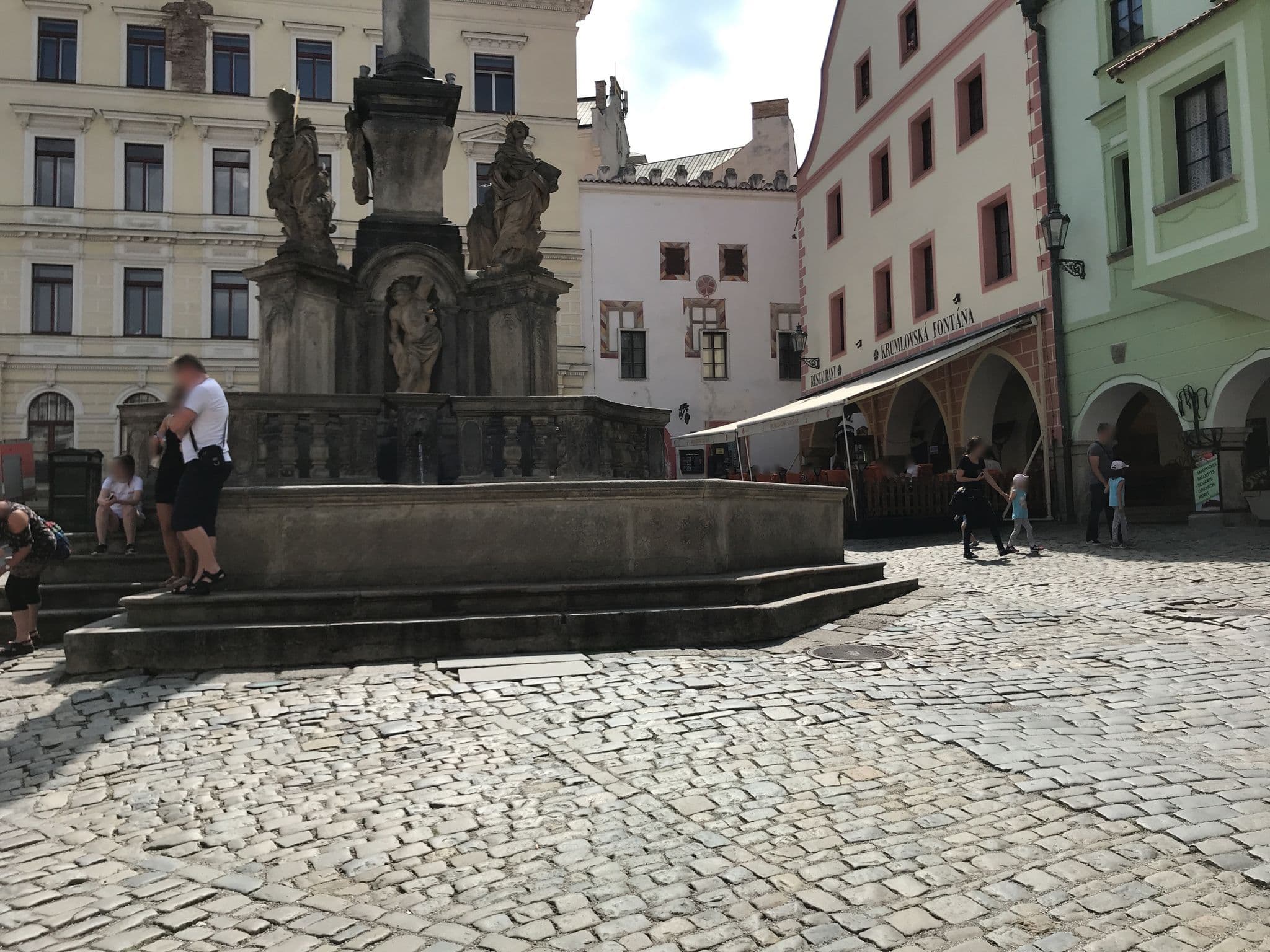 Street view near Authentic Apartments, Český Krumlov