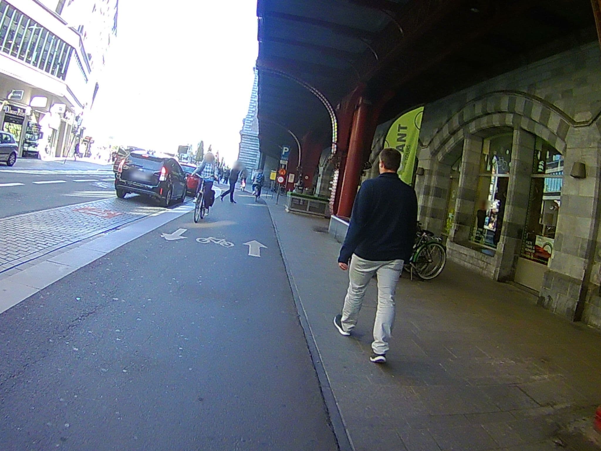 Street view near a&o Hostel Antwerpen Centraal, Borgerhout — © koninklijke (CC BY-SA · Mapillary)