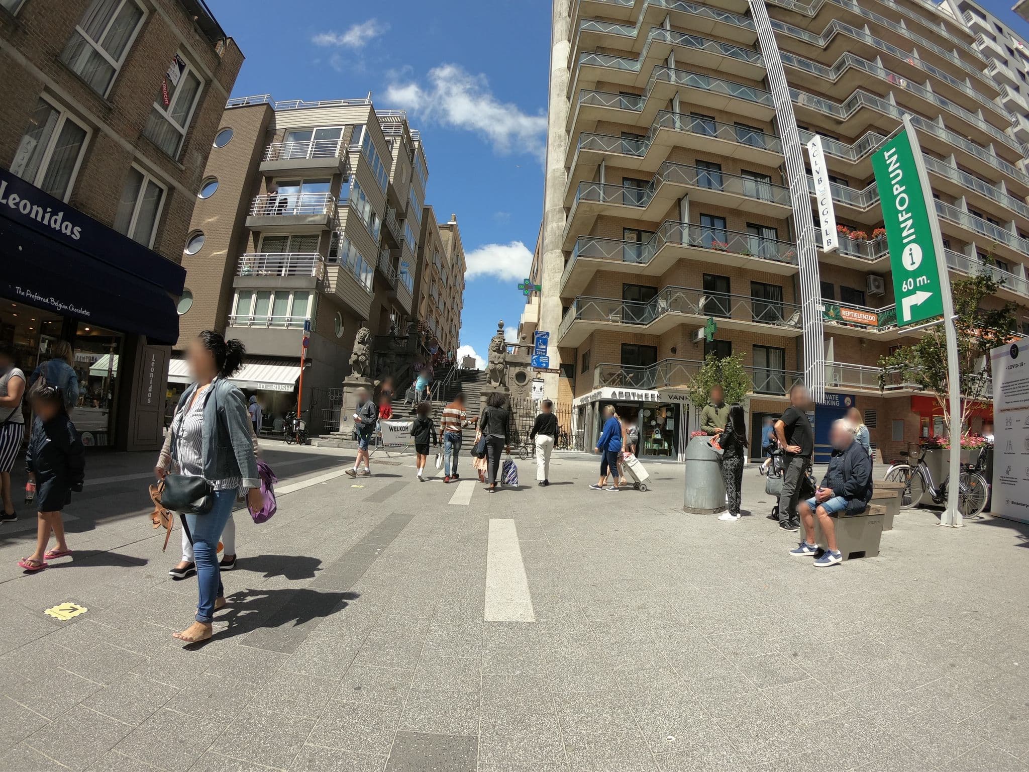 Street view near WP Hotel Corner House, Blankenberge — © filipc (CC BY-SA · Mapillary)