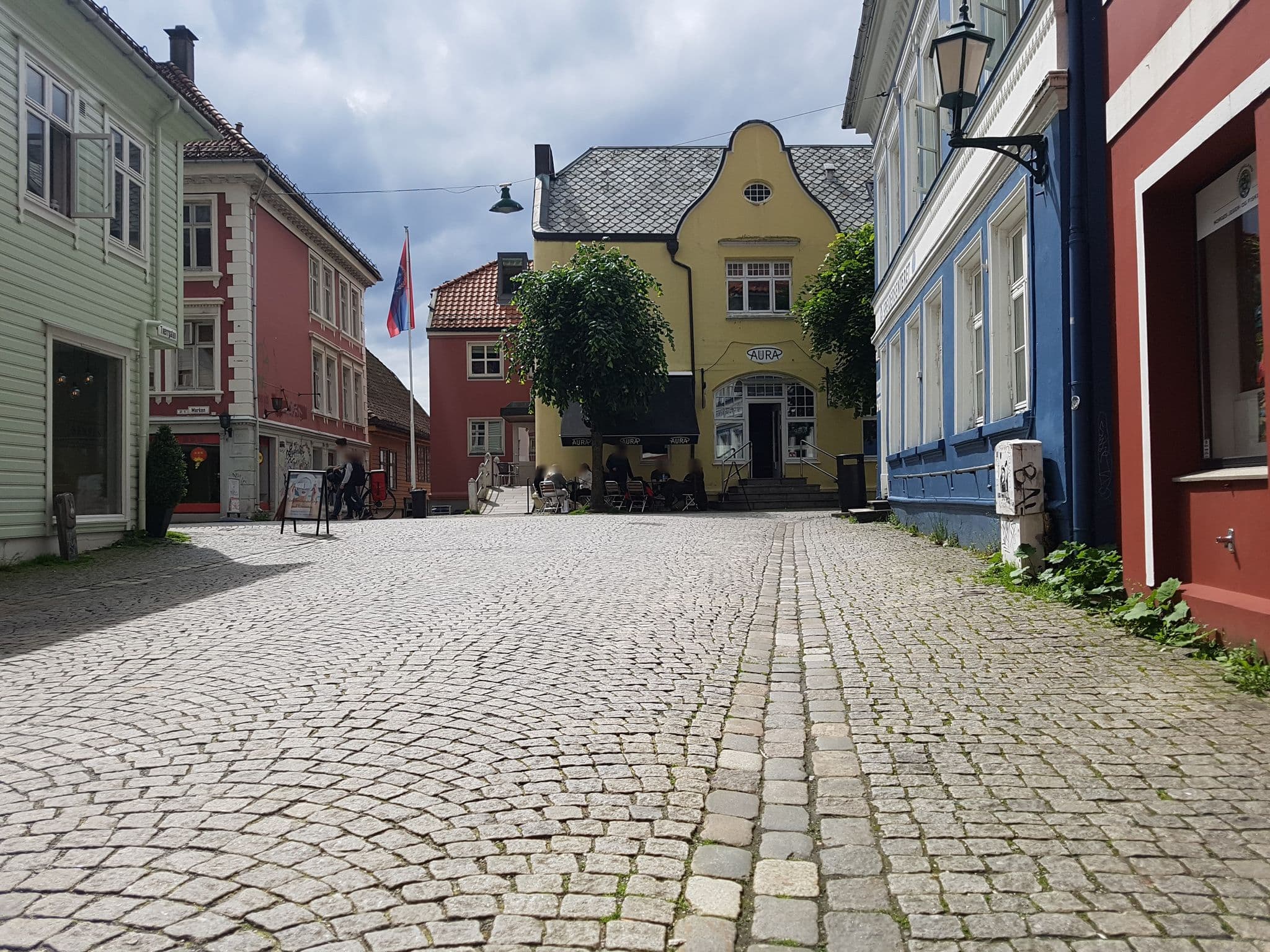 Street view near City Hostel Bergen AS, Bergen — © pbb (CC BY-SA · Mapillary)