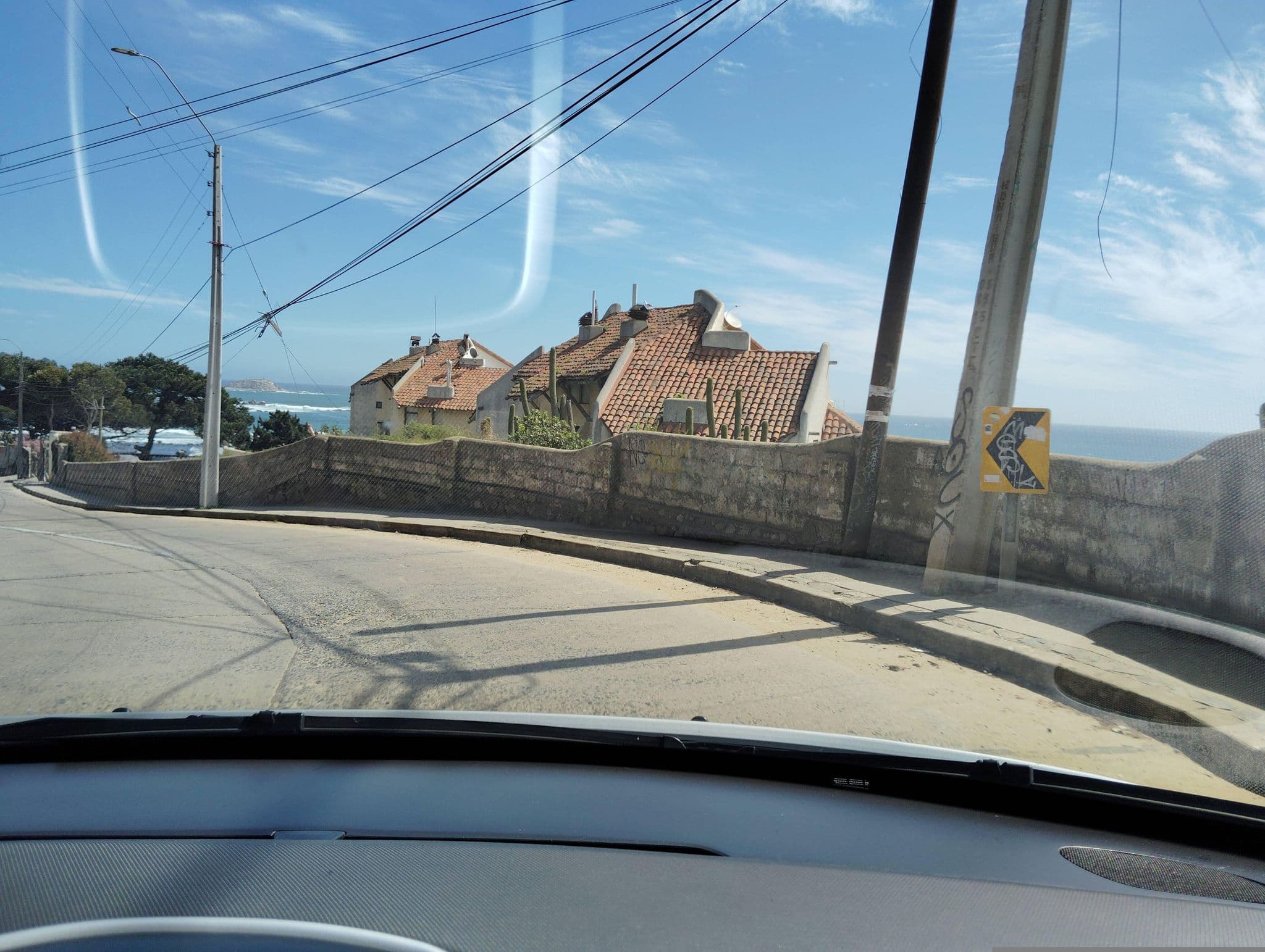 Street view near Cabañas Airemar, Algarrobo — © ariellopez (CC BY-SA · Mapillary)