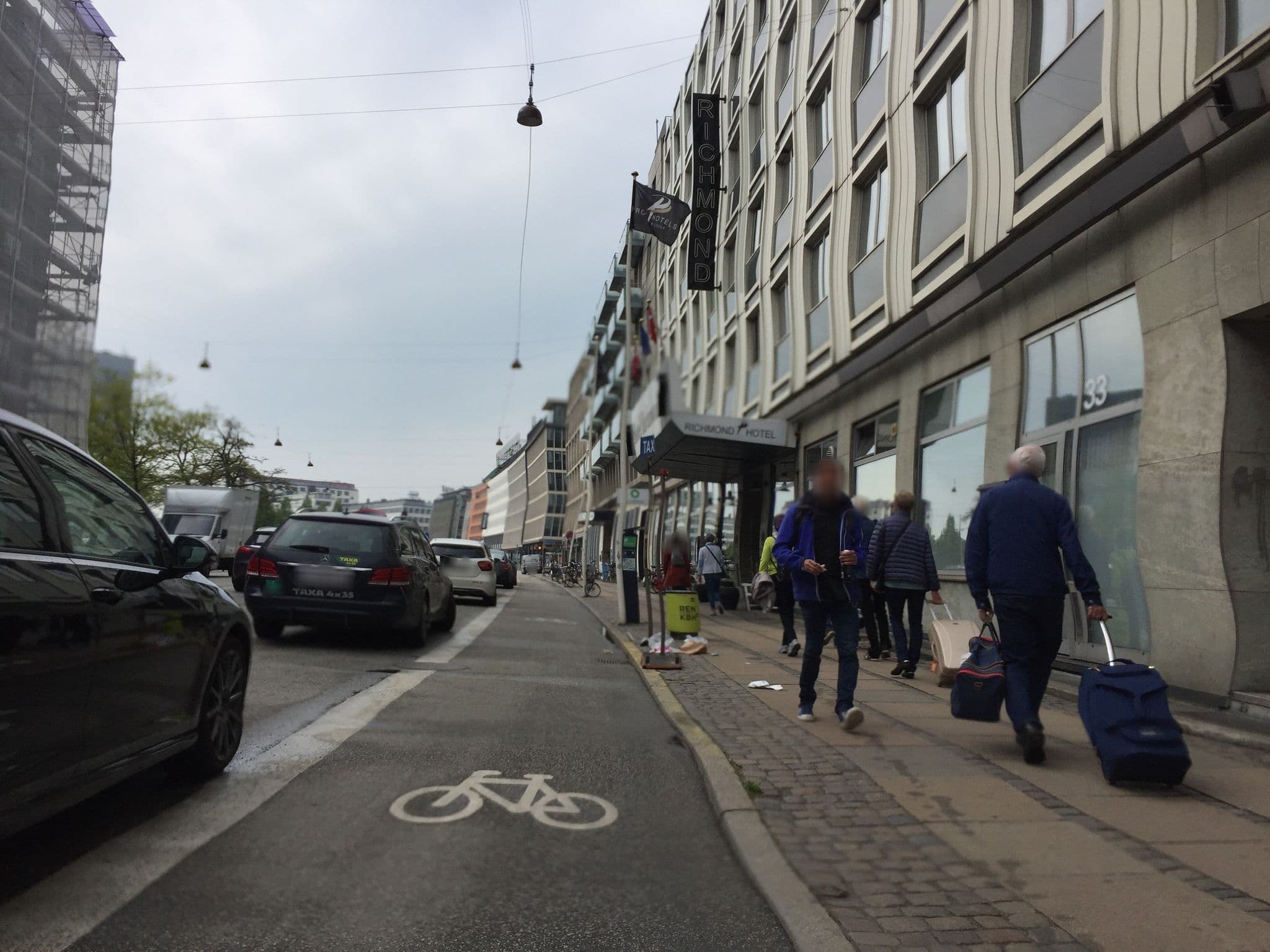 Street view near ProfilHotels Richmond Copenhagen, Copenhagen — © vicval (CC BY-SA · Mapillary)