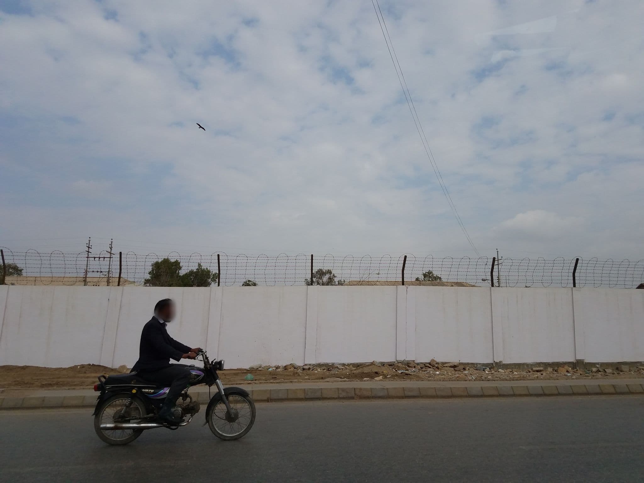 Street view near Family Rose Guest House Millennium ll, Pakistan Employees Cooperative Housing Society — © nabamb (CC BY-SA · Mapillary)