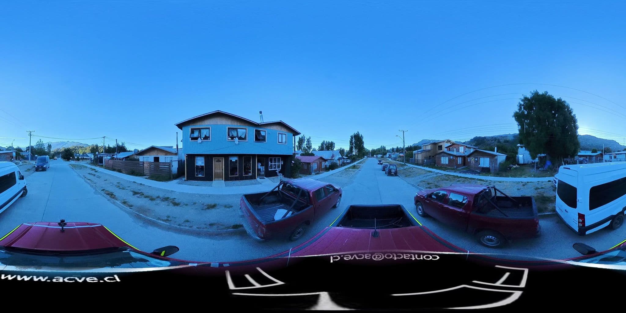 Street view near La Paz, Cochrane