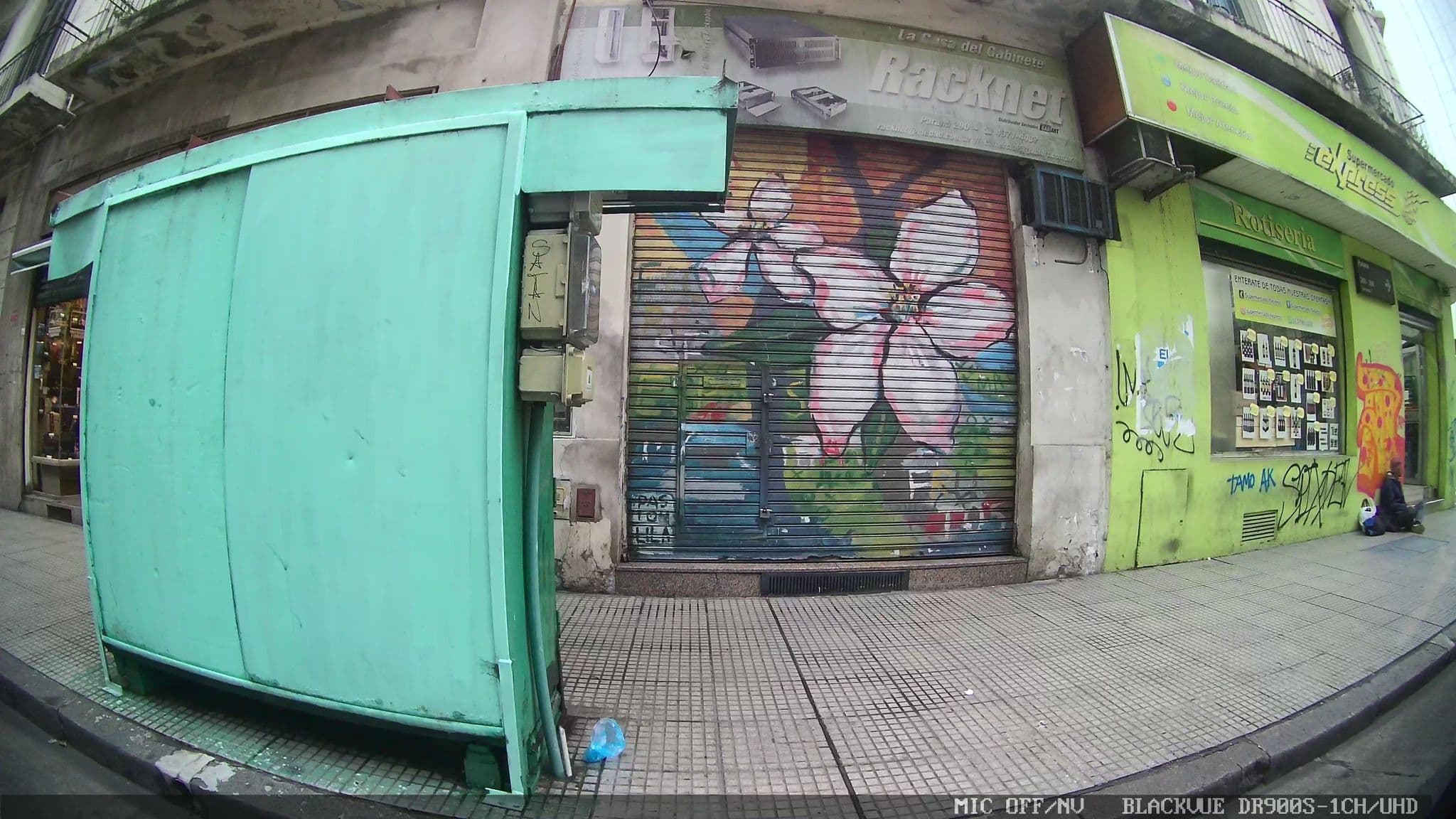 Street view near Miraflores Hostel, Balvanera — © kaart_1 (CC BY-SA · Mapillary)