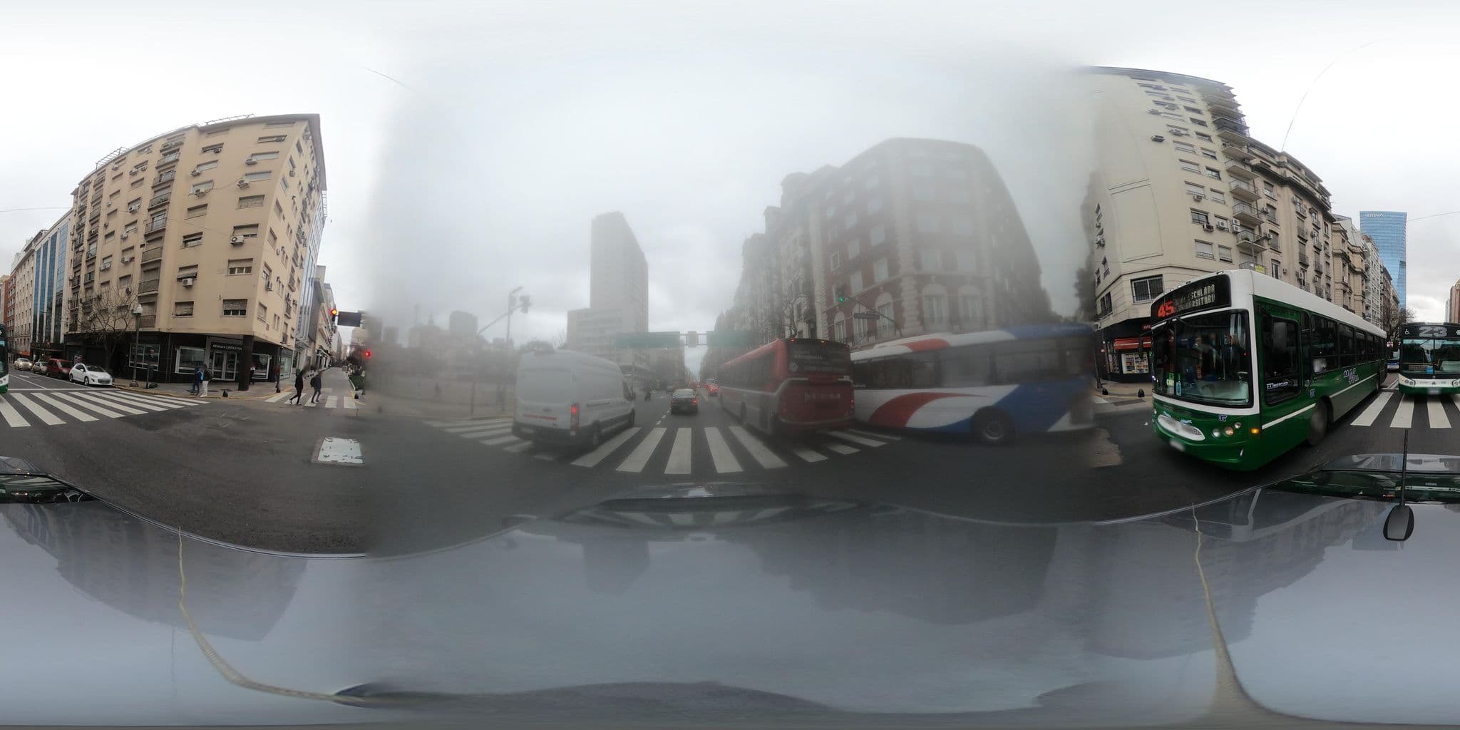 Street view near Hotel NH Collection Buenos Aires Lancaster, Buenos Aires — © kaart_360 (CC BY-SA · Mapillary)