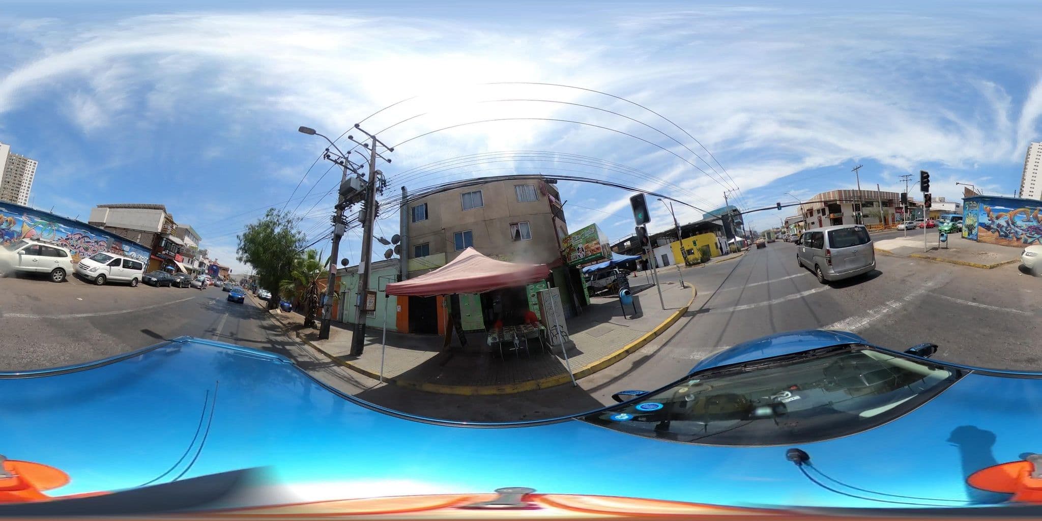 Street view near Hostal Humberstond, Iquique — © SolutivaSistemas (CC BY-SA · Mapillary)