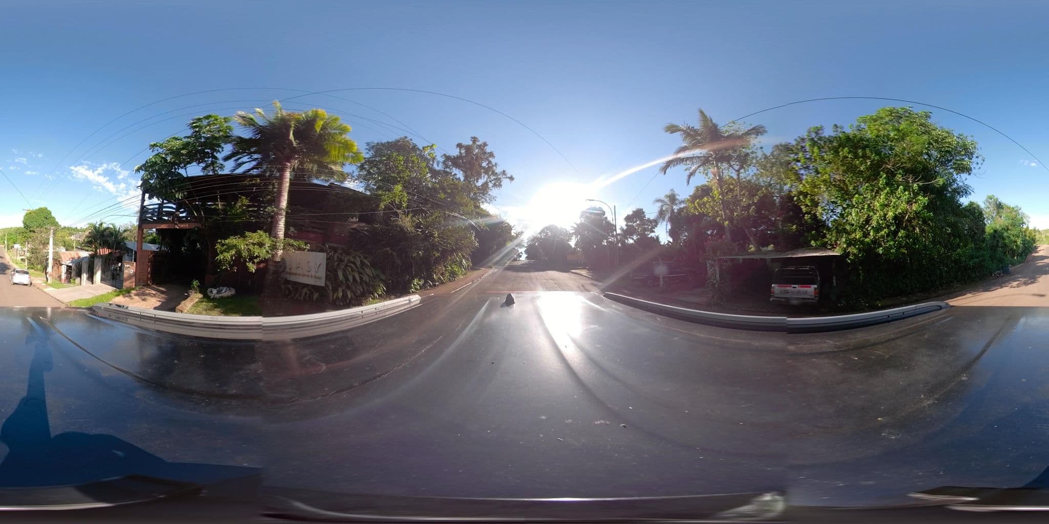 Street view near Jasy Hotel, Puerto Iguazú — © coralfm (CC BY-SA · Mapillary)