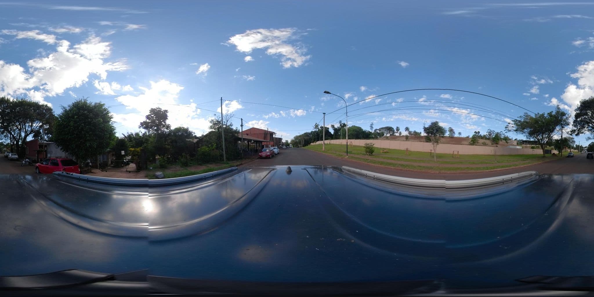 Street view near Puerto Victoria Hostel, Puerto Iguazú — © coralfm (CC BY-SA · Mapillary)