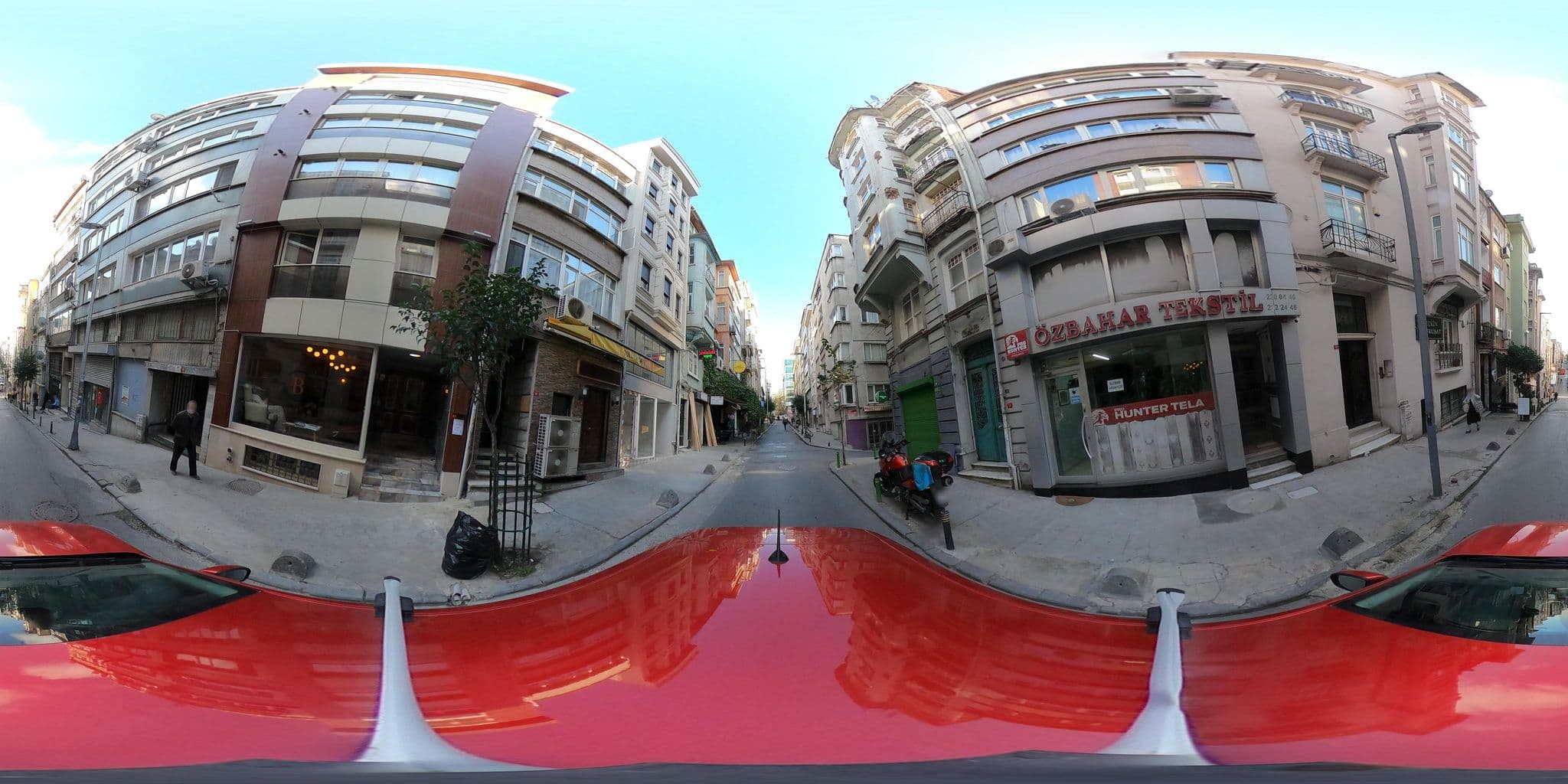 Street view near Regard Hotel, Şişli — © yturkmenoglu (CC BY-SA · Mapillary)
