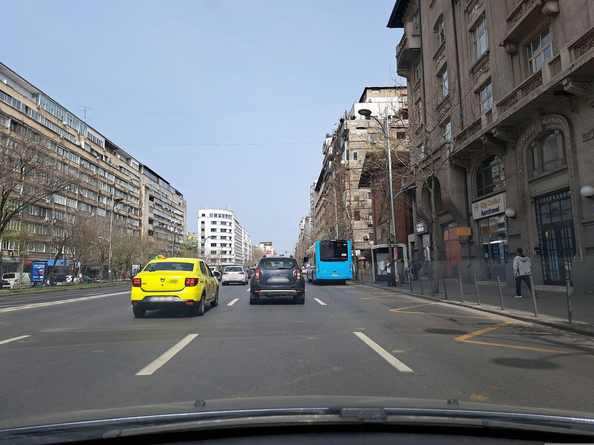 Street view near REZIDENT Balcescu, Bucharest — © tavi (CC BY-SA · Mapillary)