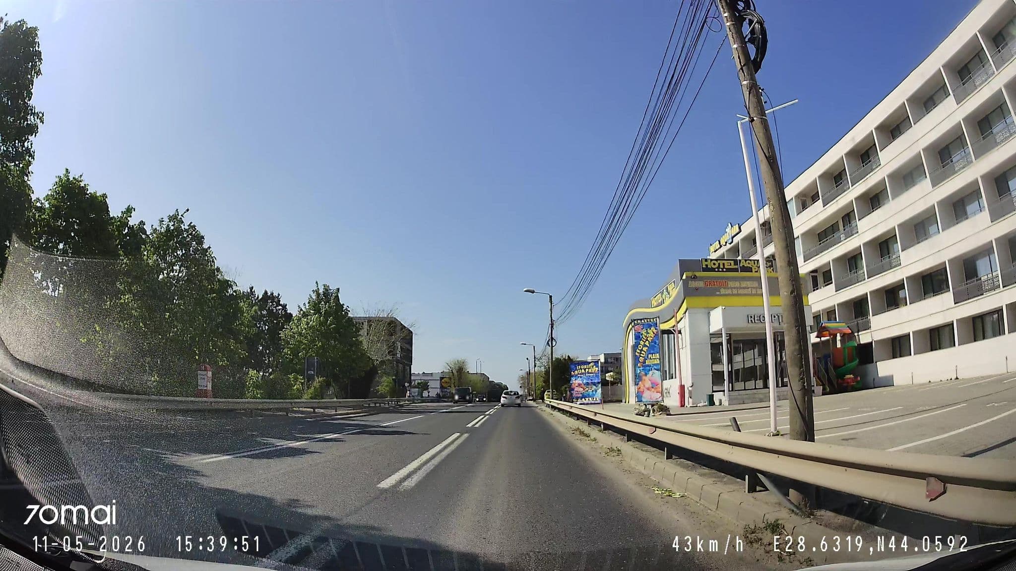 Street view near Hotel Aqua Park Eforie Nord, Eforie Nord — © andreicaprarr (CC BY-SA · Mapillary)