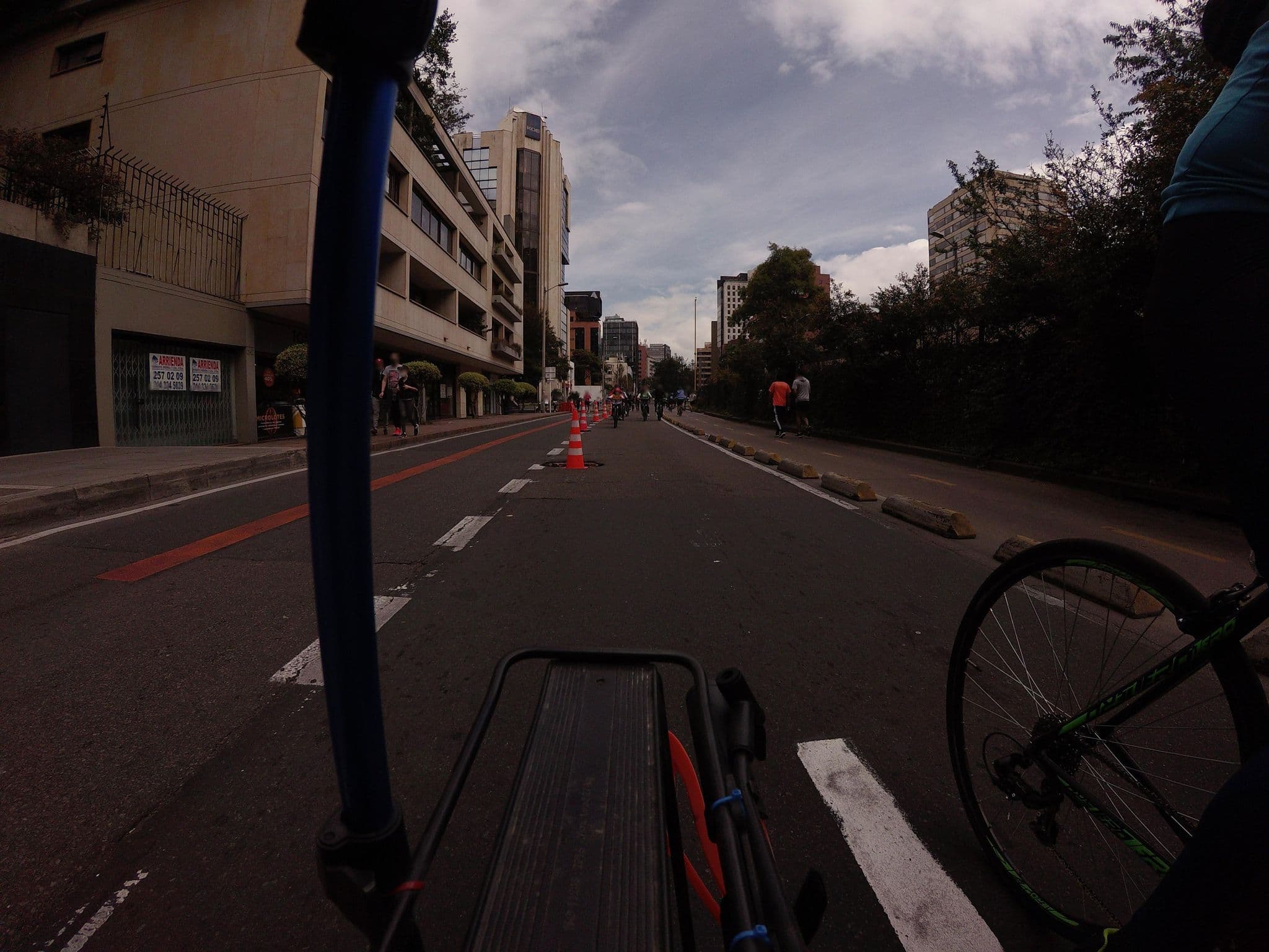 Street view near Hilton Bogotá, Barrio San Luis — © angoca (CC BY-SA · Mapillary)