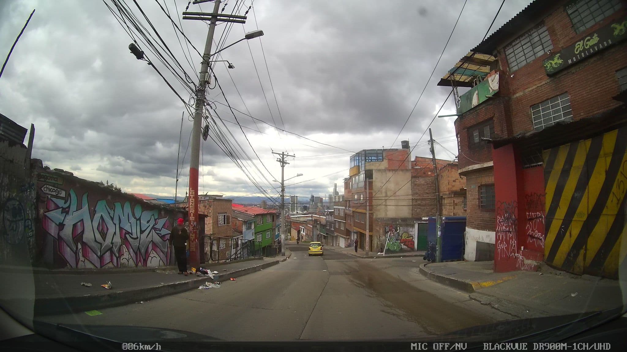 Street view near Hostel Mirador Aukan, Bogotá — © kaart_4 (CC BY-SA · Mapillary)