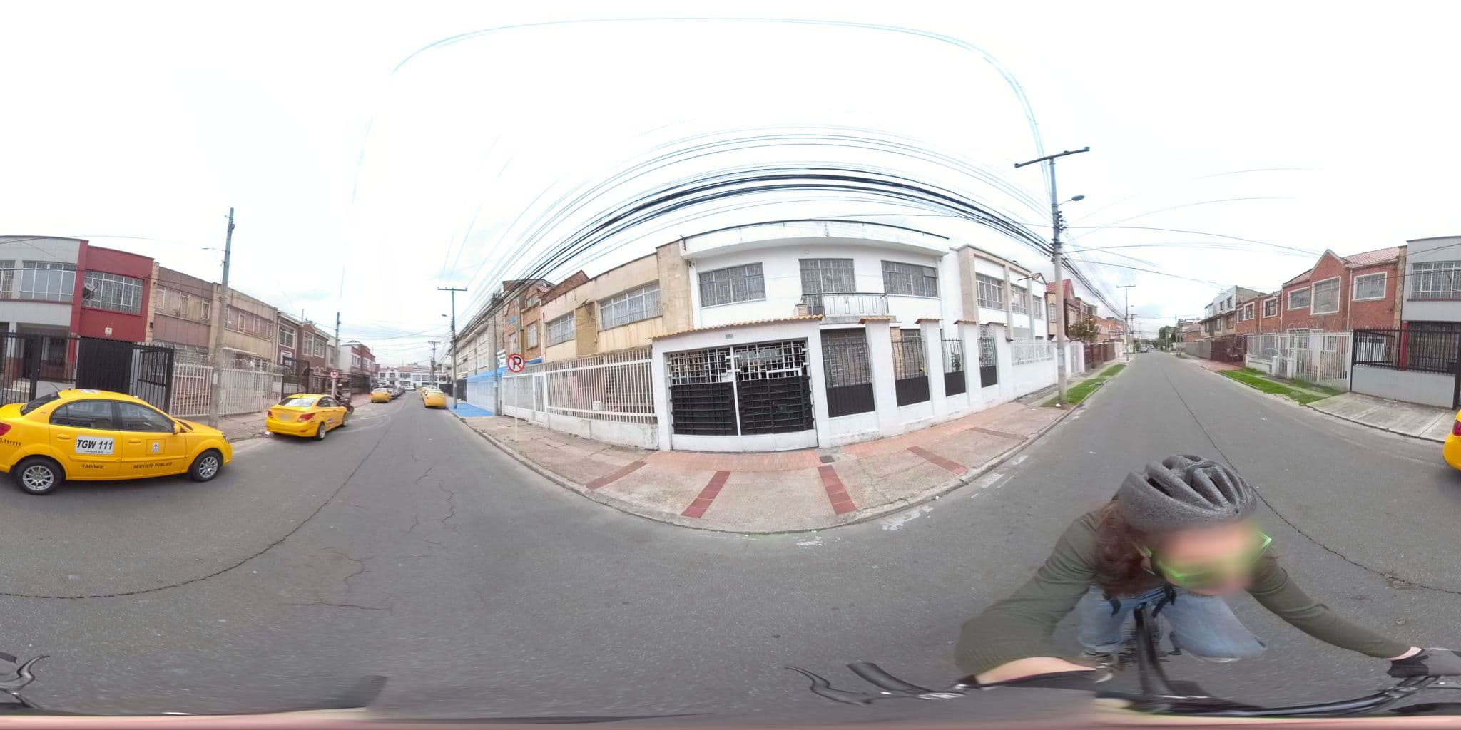 Street view near Hotel El Encanto, Bogotá — © ejegg (CC BY-SA · Mapillary)