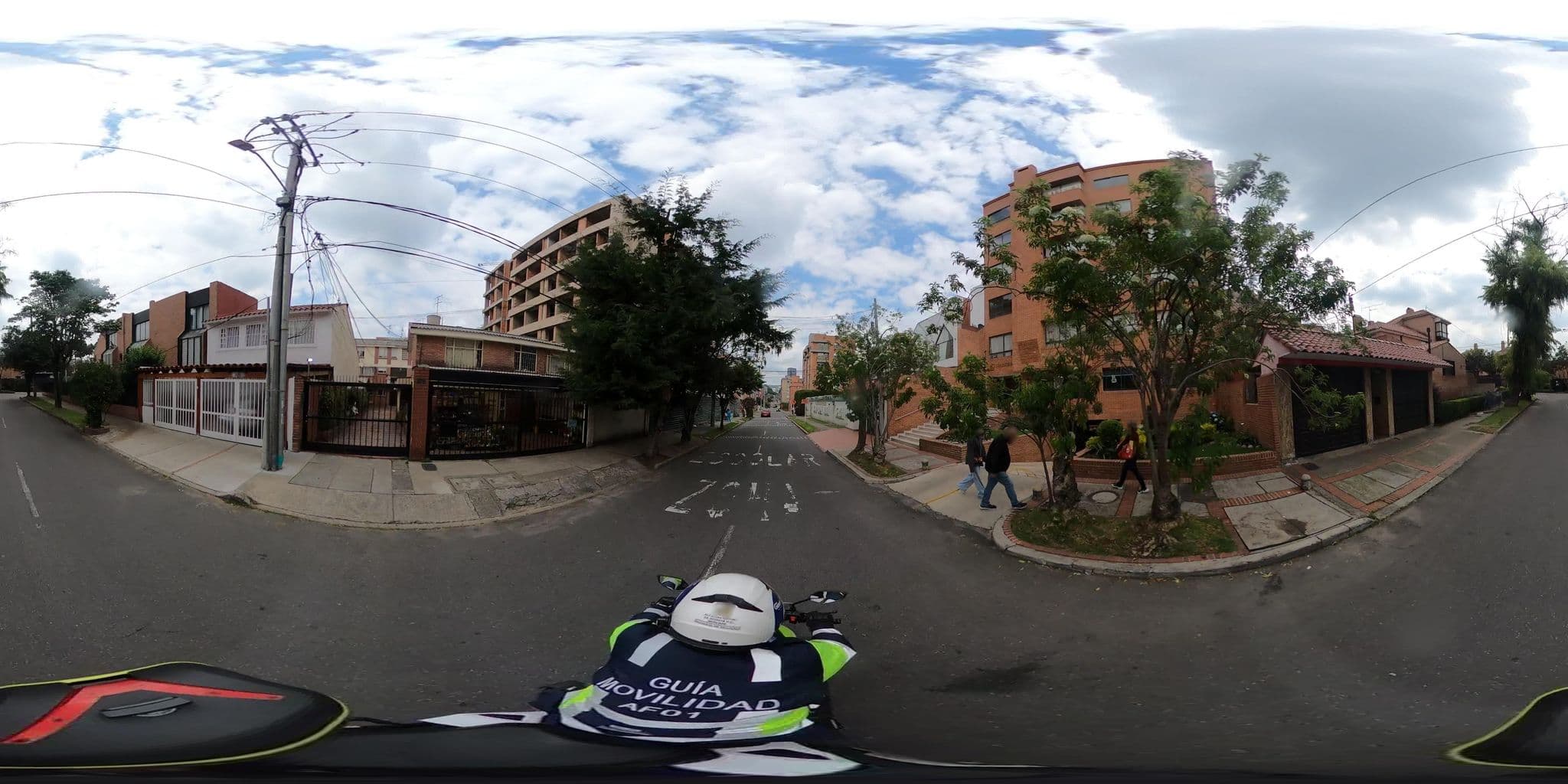 Street view near Hotel Santa Ana Luxury Rentals - 144, Barrio San Luis — © krojasSDM (CC BY-SA · Mapillary)