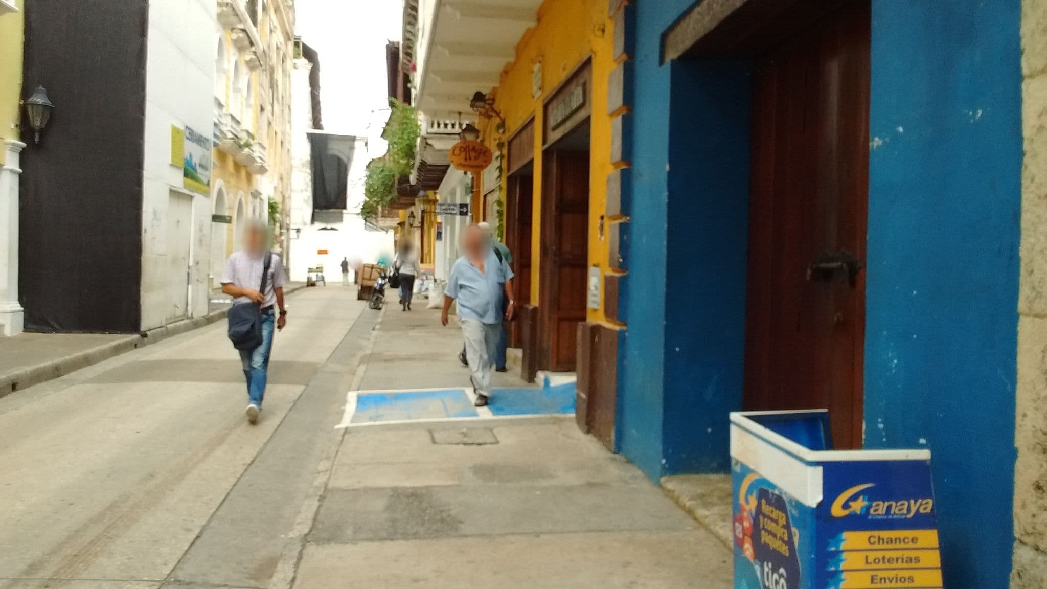 Street view near Hotel Santa Catalina Cartagena, Cartagena — © kaxtillo (CC BY-SA · Mapillary)
