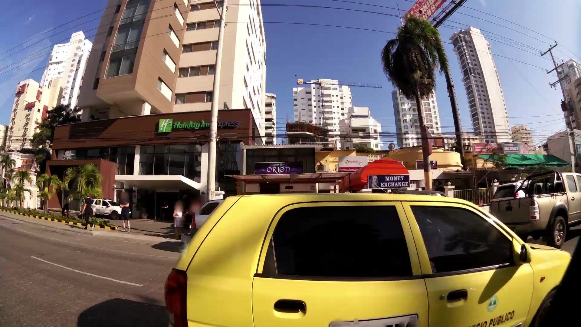 Street view near Holiday Inn Express Cartagena Bocagrande, Cartagena — © kaartcam (CC BY-SA · Mapillary)