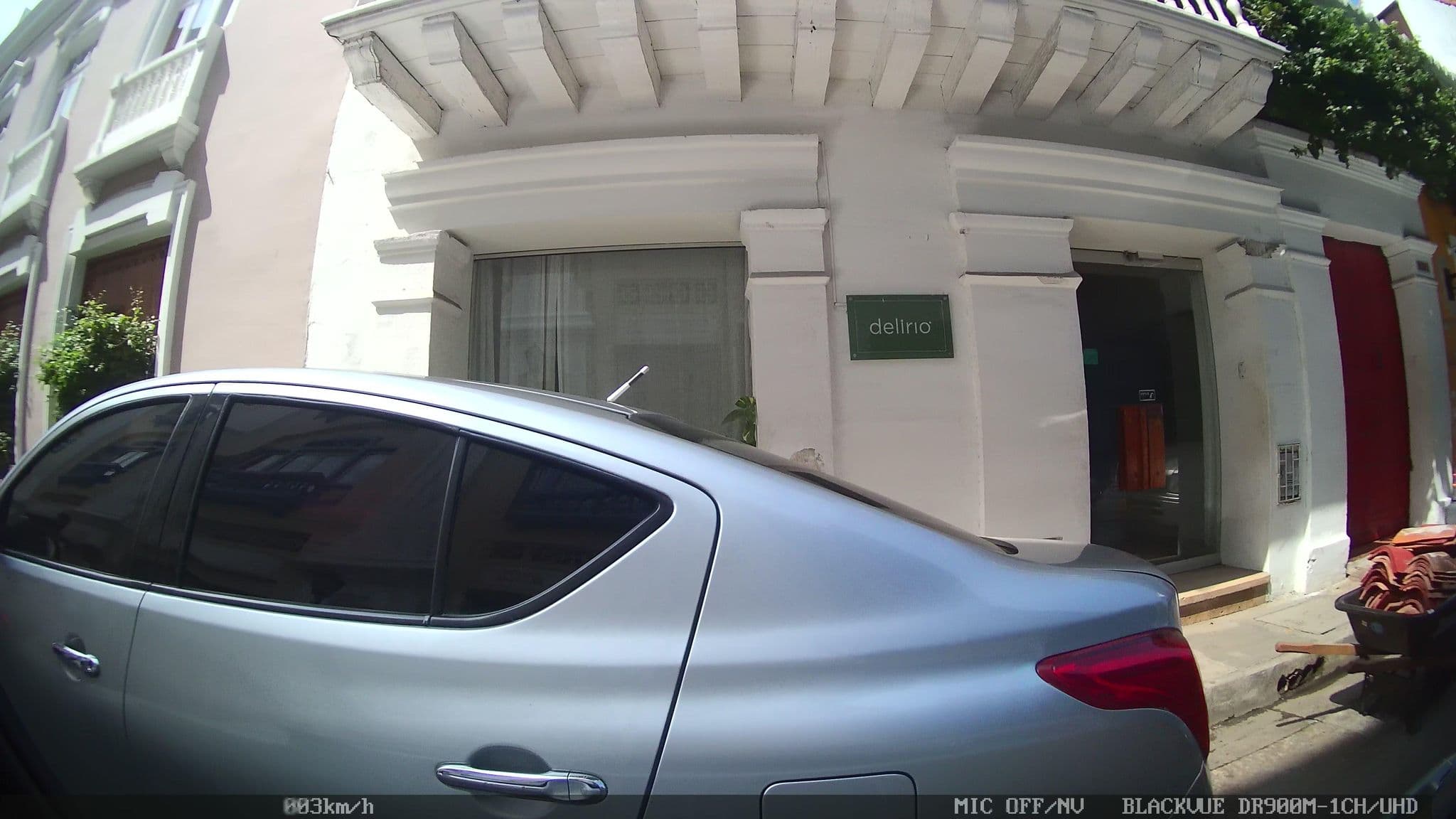 Street view near Delirio Hotel, Cartagena — © kaart_2 (CC BY-SA · Mapillary)