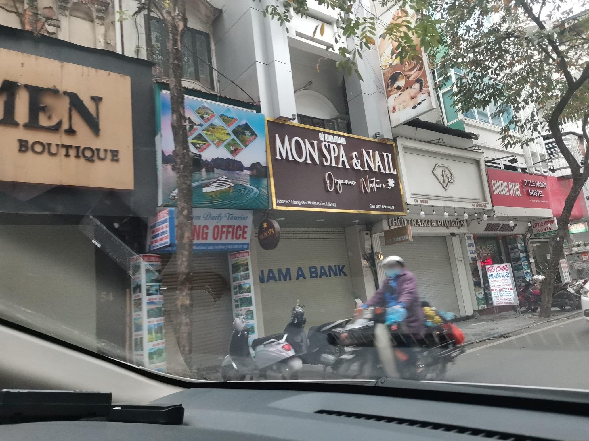 Street view near Grande Collection Hotel & Spa, Hoàn Kiếm — © hn_left_2 (CC BY-SA · Mapillary)