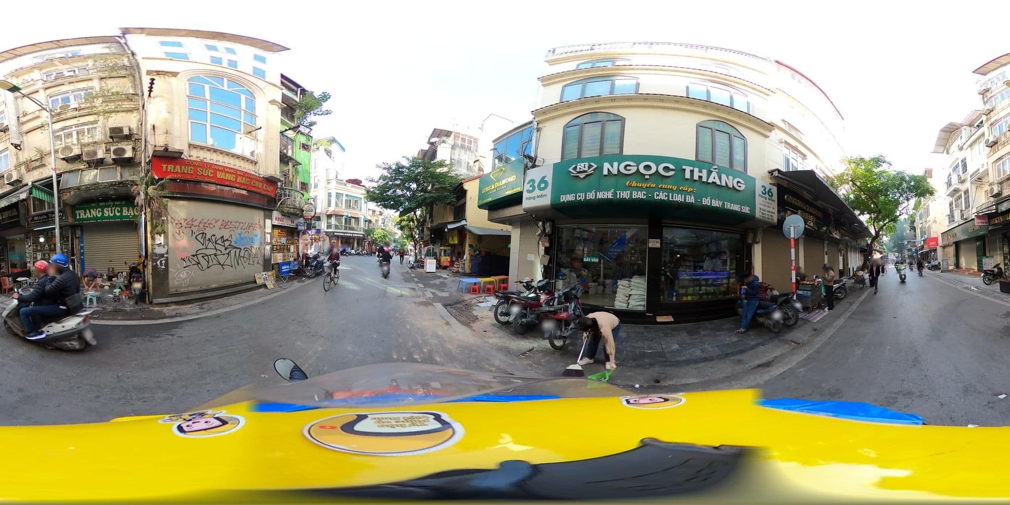 Street view near Magaly Hotel & Apartment, Hoàn Kiếm — © bemaps2_hn (CC BY-SA · Mapillary)