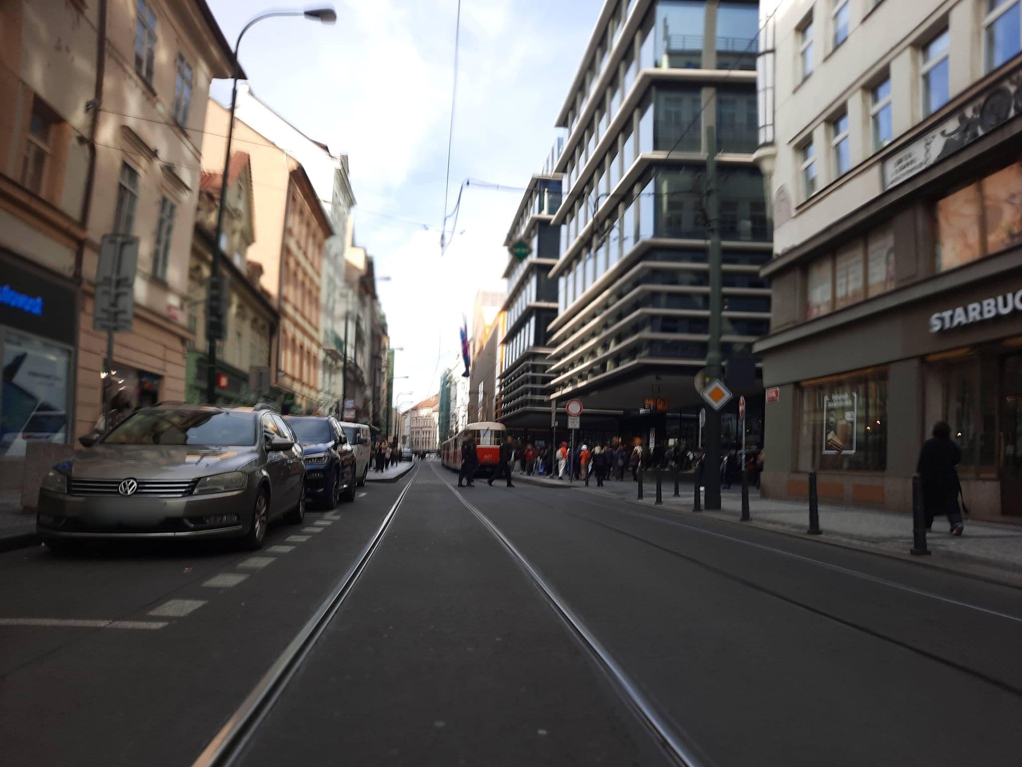 Street view near The MadHouse Prague, Nové Město — © ondrejlopatka (CC BY-SA · Mapillary)