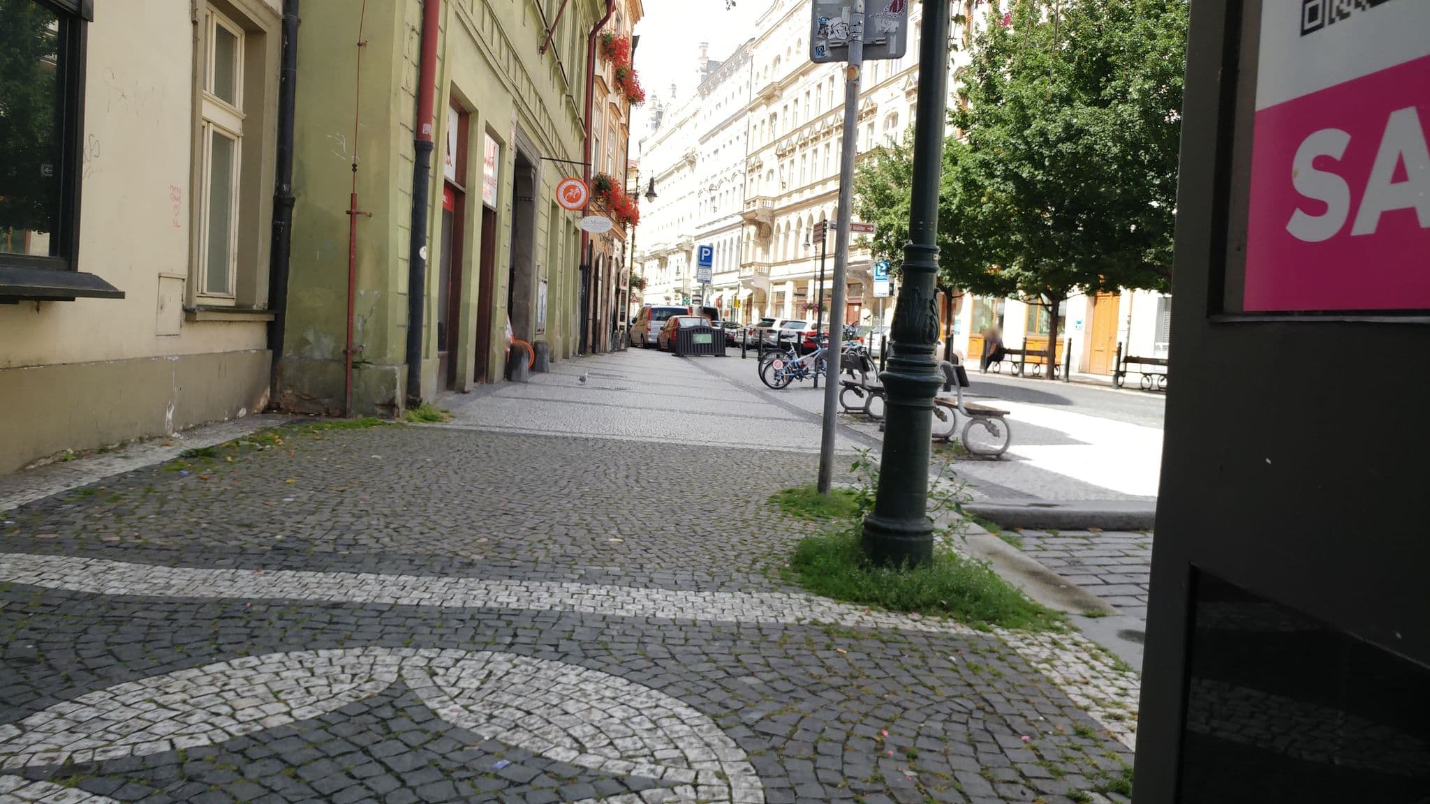 Street view near Antik Hotel Old Town, Prague — © pbb (CC BY-SA · Mapillary)