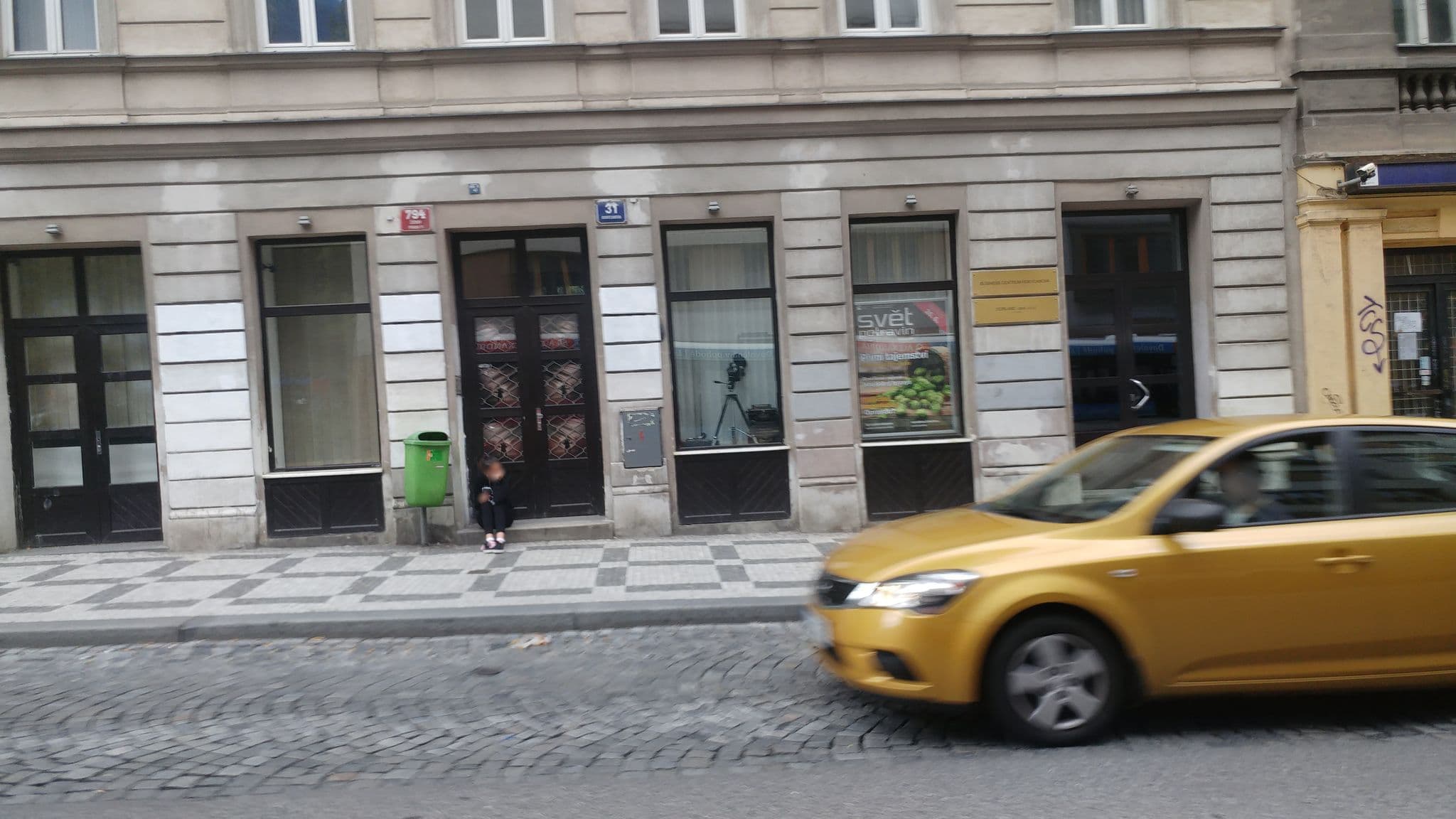 Street view near Zizkov Stay - Near City Center, Žižkov — © pbb (CC BY-SA · Mapillary)