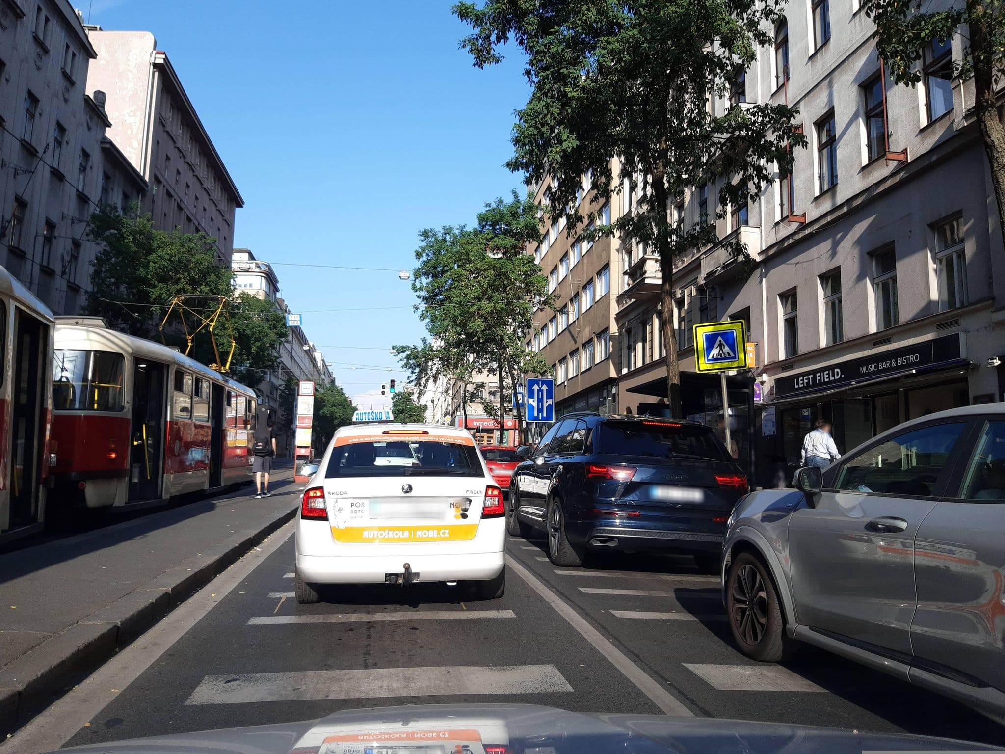 Street view near Baroque Hall, Nové Město — © gob (CC BY-SA · Mapillary)