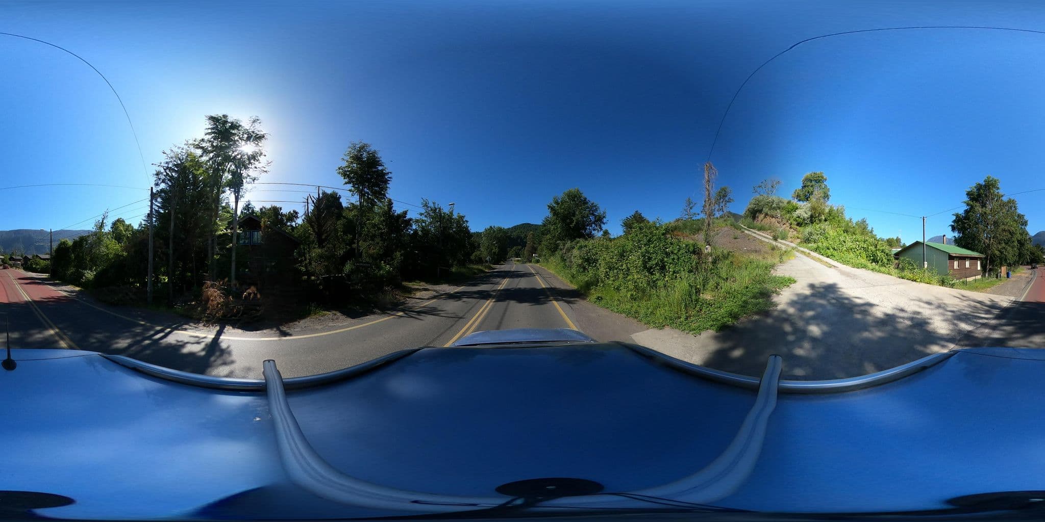 Street view near Cabañas Los Hualles, Panguipulli — © Kaart_Local (CC BY-SA · Mapillary)