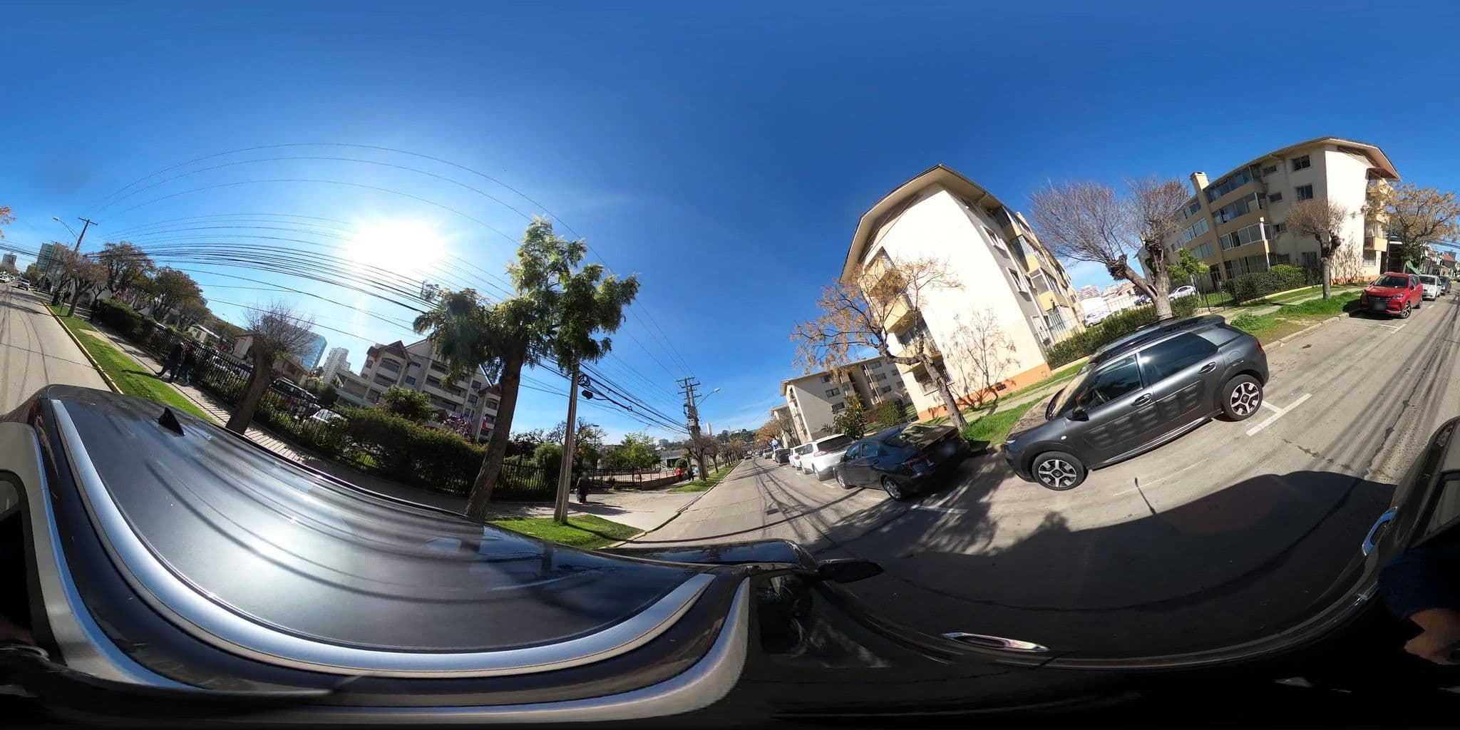 Street view near Hotel Militar Coraceros, Viña del Mar — © Shirley1 (CC BY-SA · Mapillary)