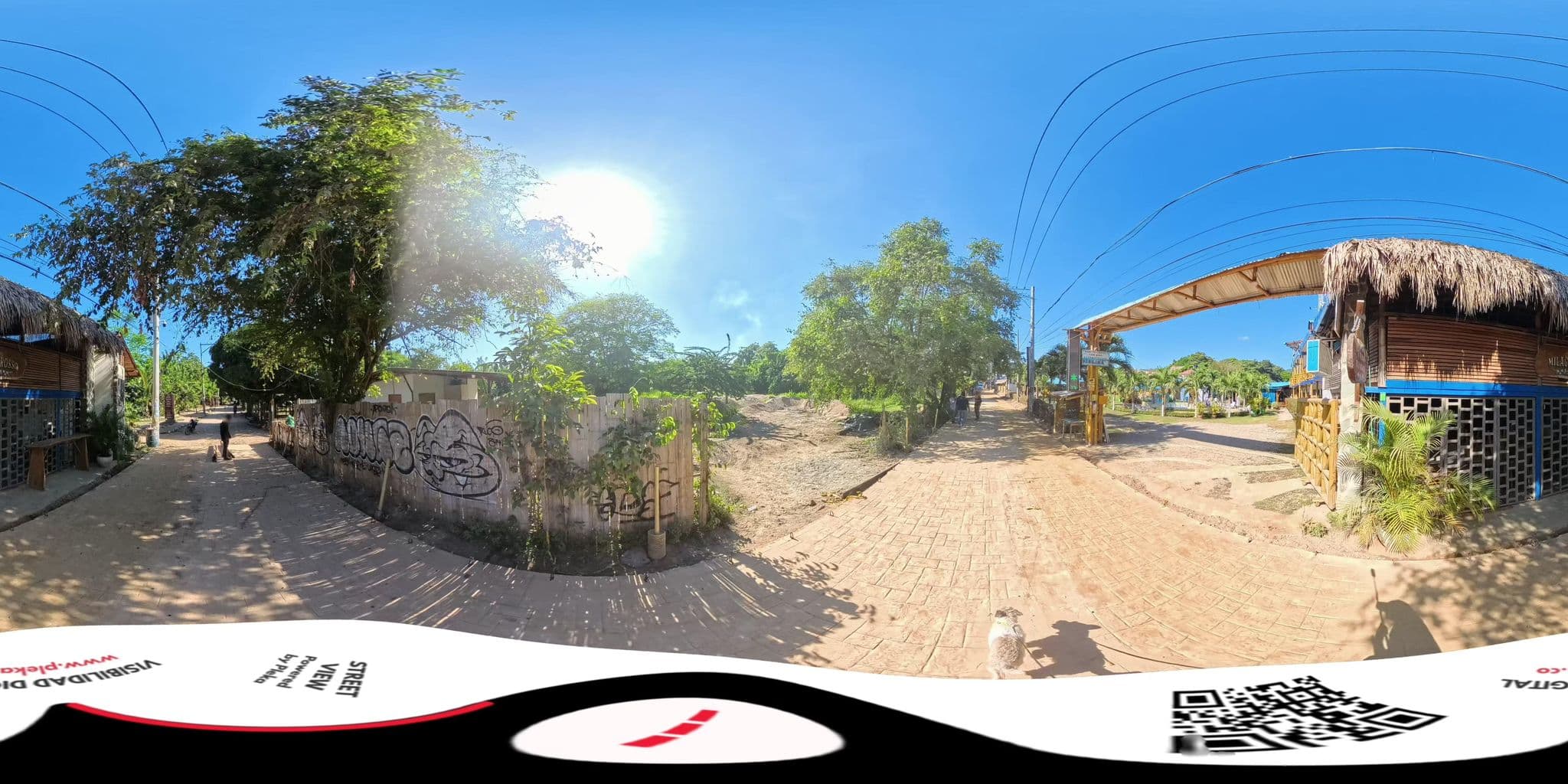 Street view near Freesoul hostel, Dibulla — © Pleka (CC BY-SA · Mapillary)