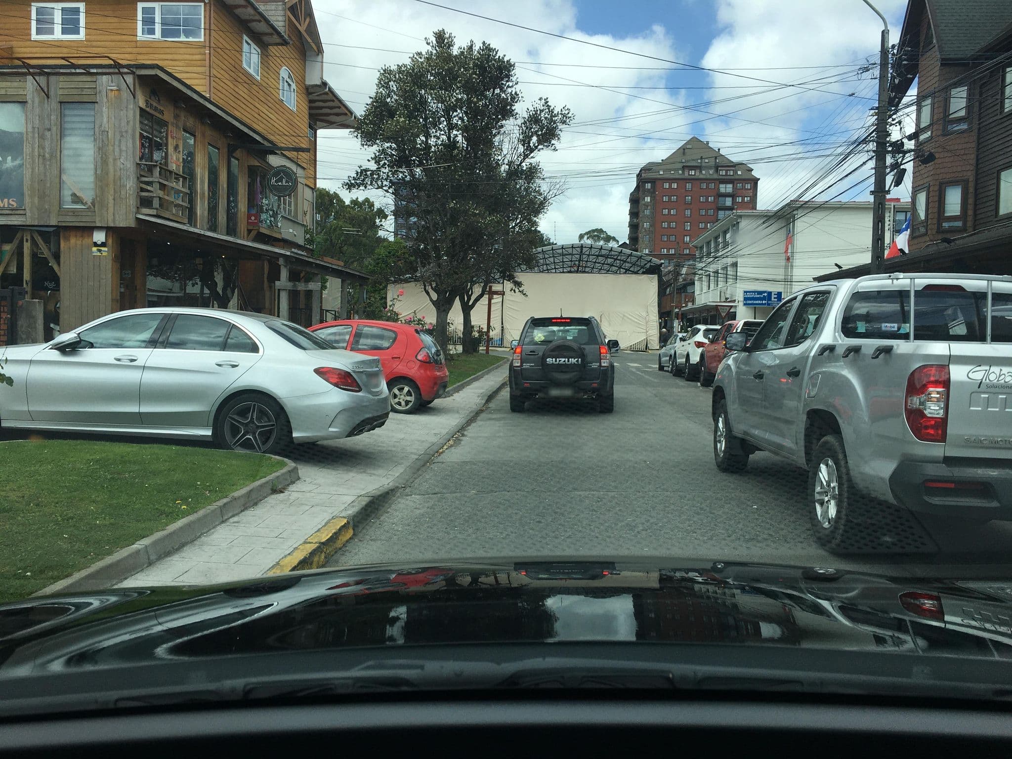 Street view near Casa Margouya, Puerto Varas
