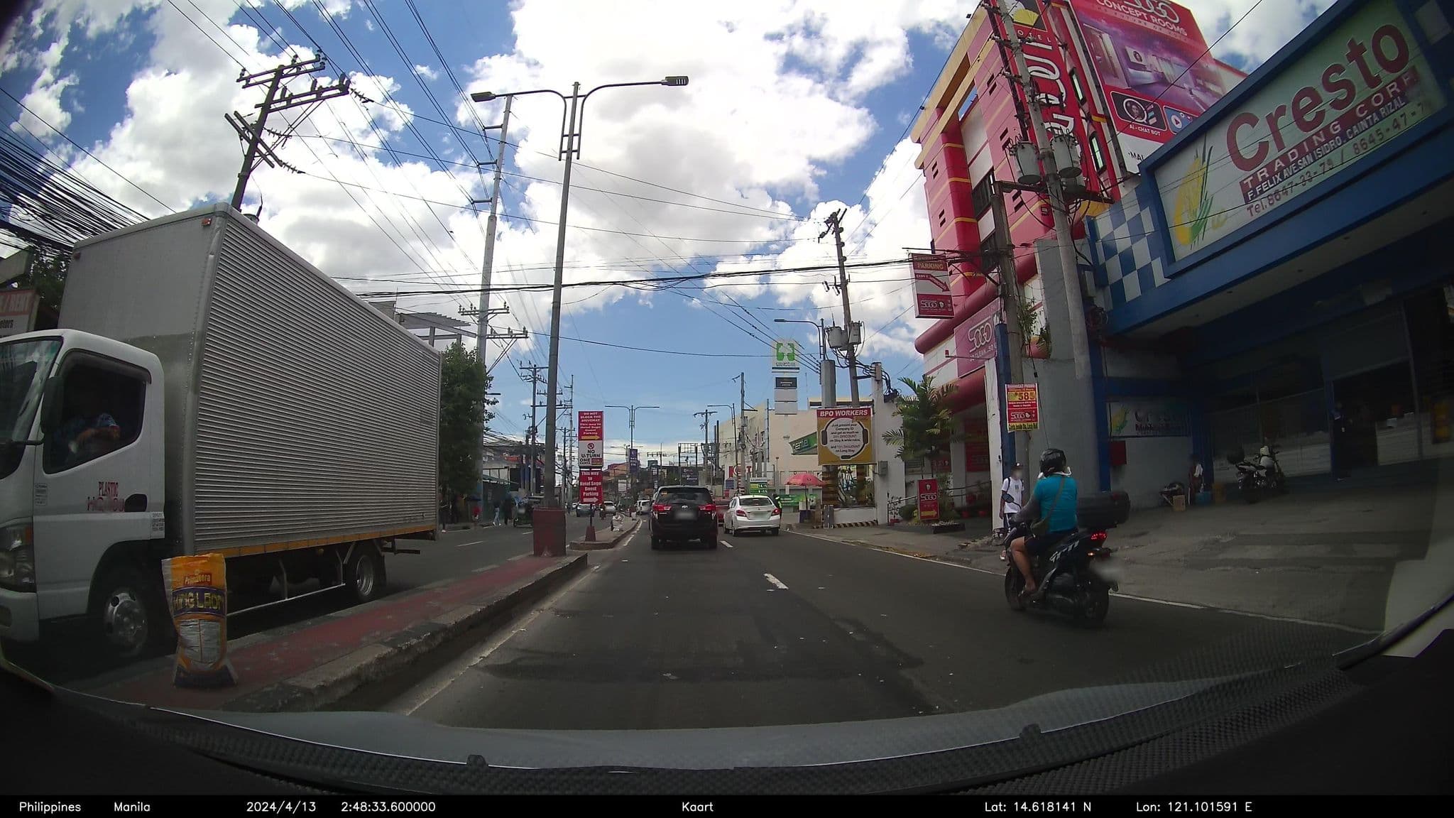 Street view near Hotel Sogo - Cainta, Calumpang — © kaart_3 (CC BY-SA · Mapillary)