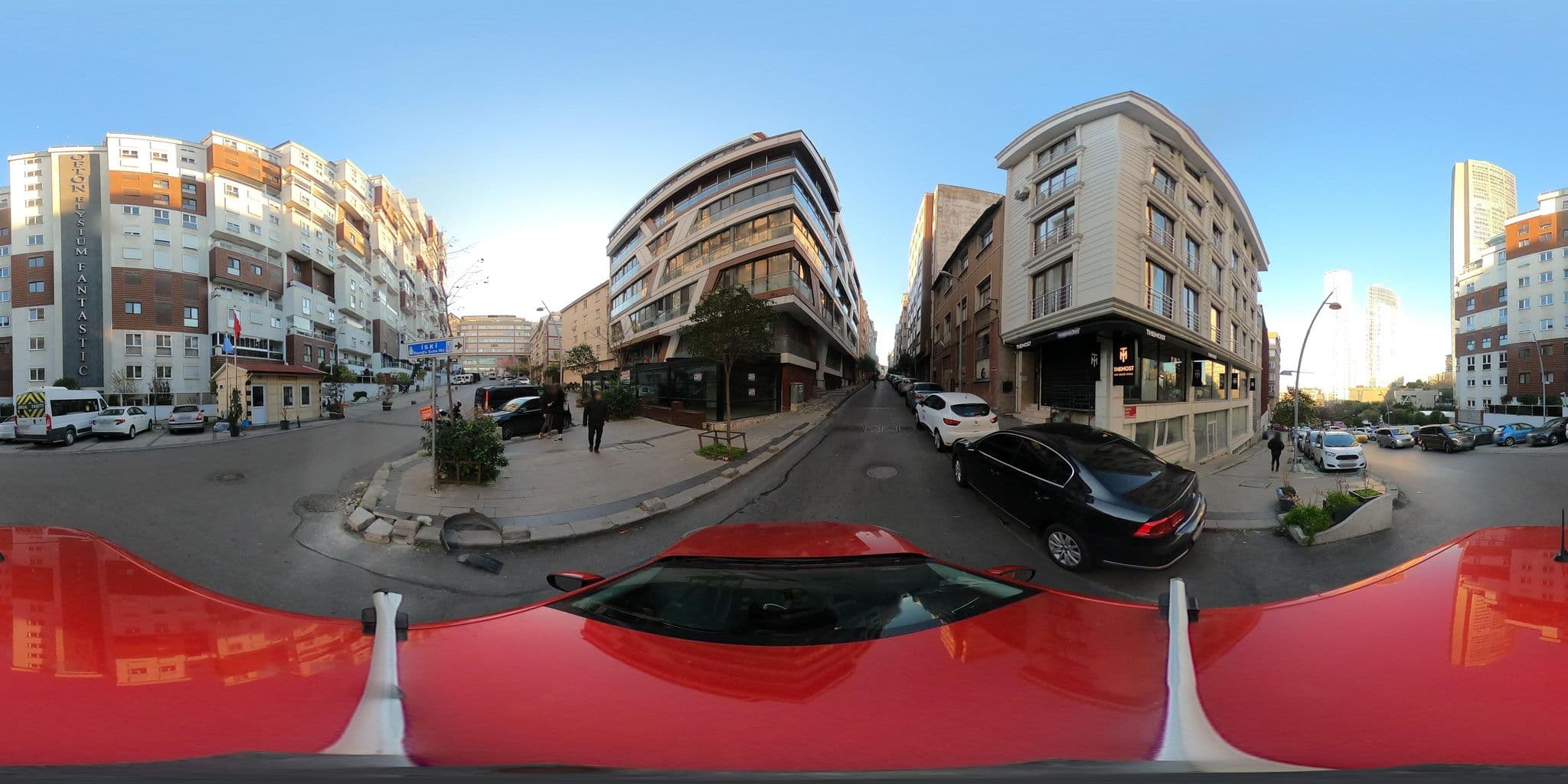Street view near HEXA suite hotel, Şişli — © ademturkmen (CC BY-SA · Mapillary)