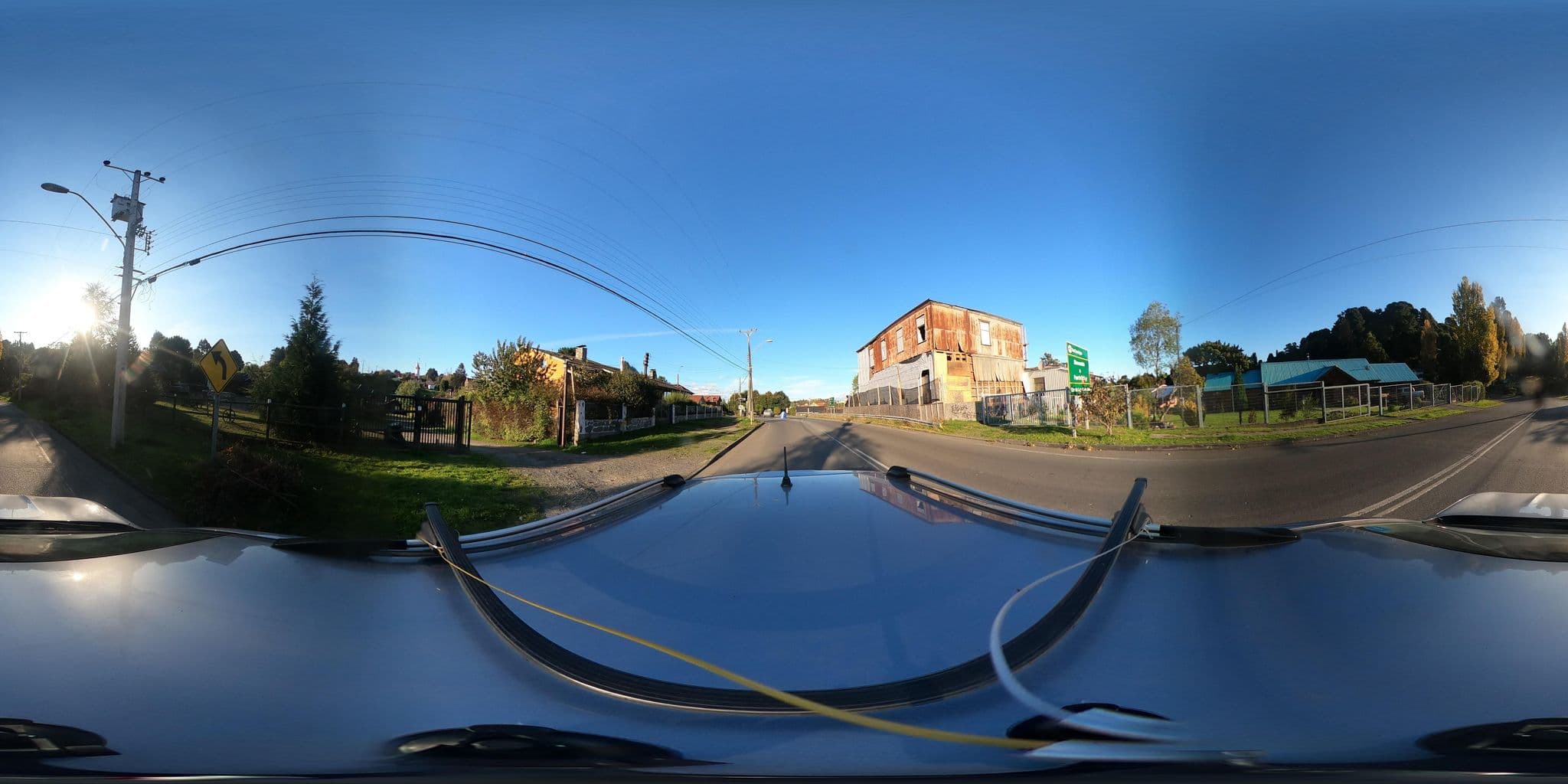 Street view near Cabañas Maderos, Frutillar — © felipeeugenio (CC BY-SA · Mapillary)