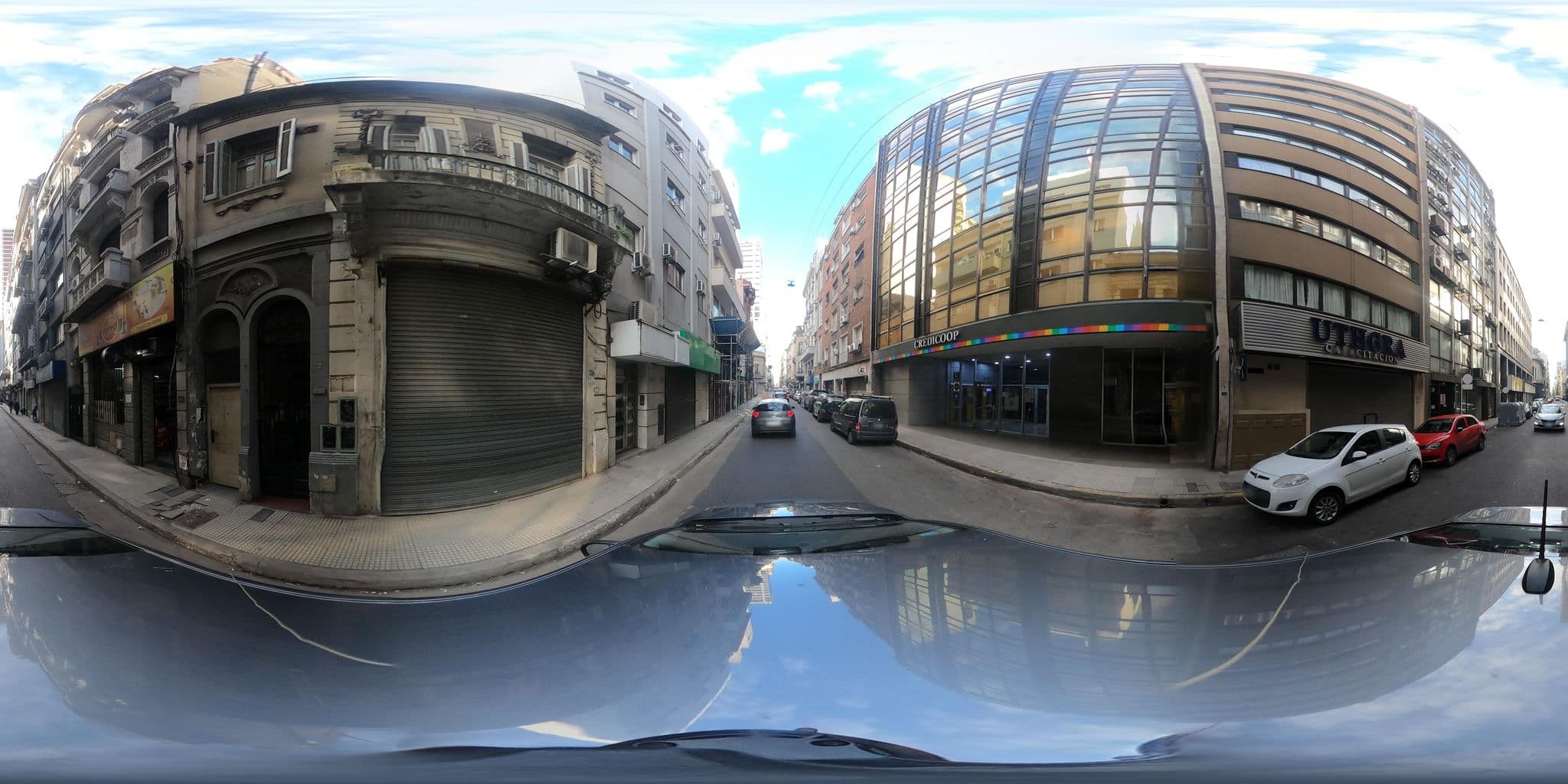 Street view near Osiris Plaza, Buenos Aires — © kaart_360 (CC BY-SA · Mapillary)