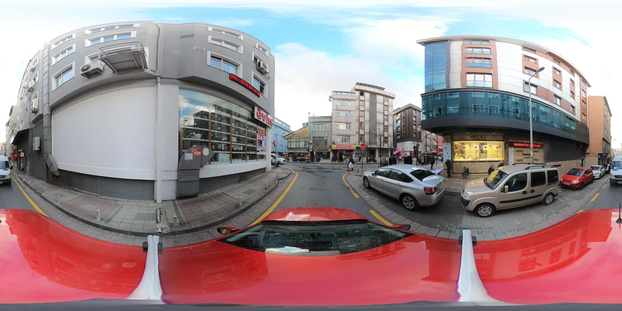 Street view near My Rose Hotel, Levent — © ademturkmen (CC BY-SA · Mapillary)