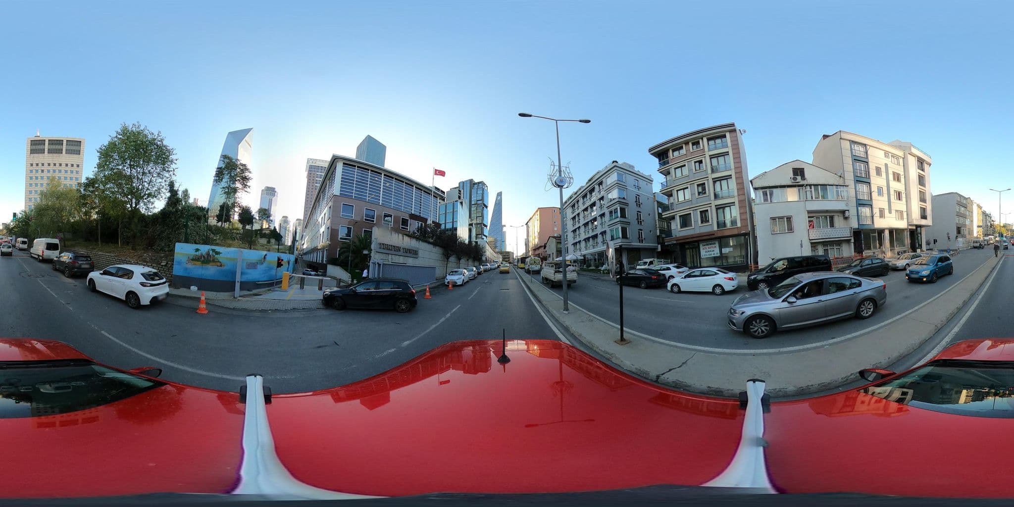Street view near Lavandula Hotel, Levent — © ademturkmen (CC BY-SA · Mapillary)